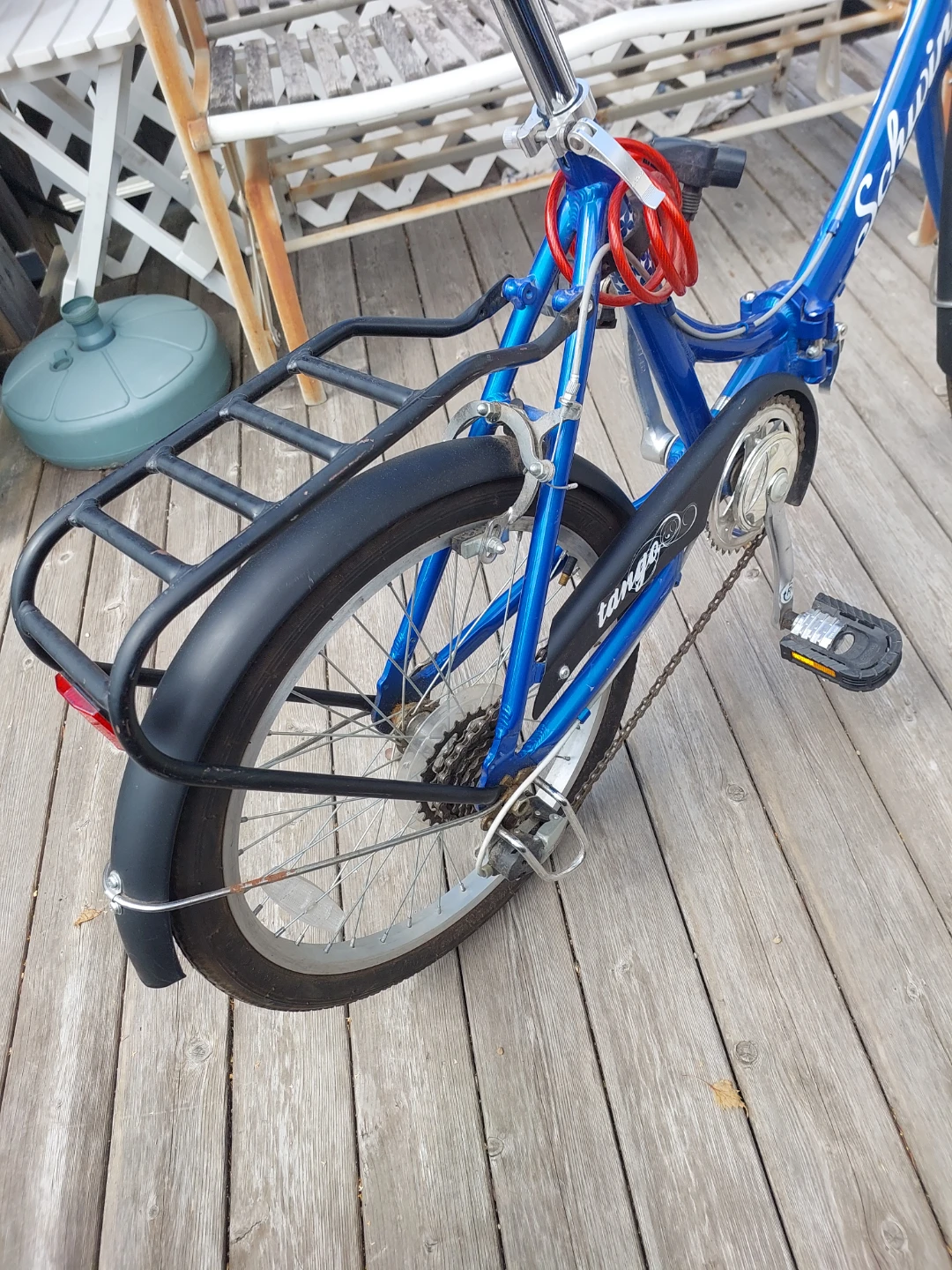Blue Schwinn Tango Folding Bicycle - photo 4
