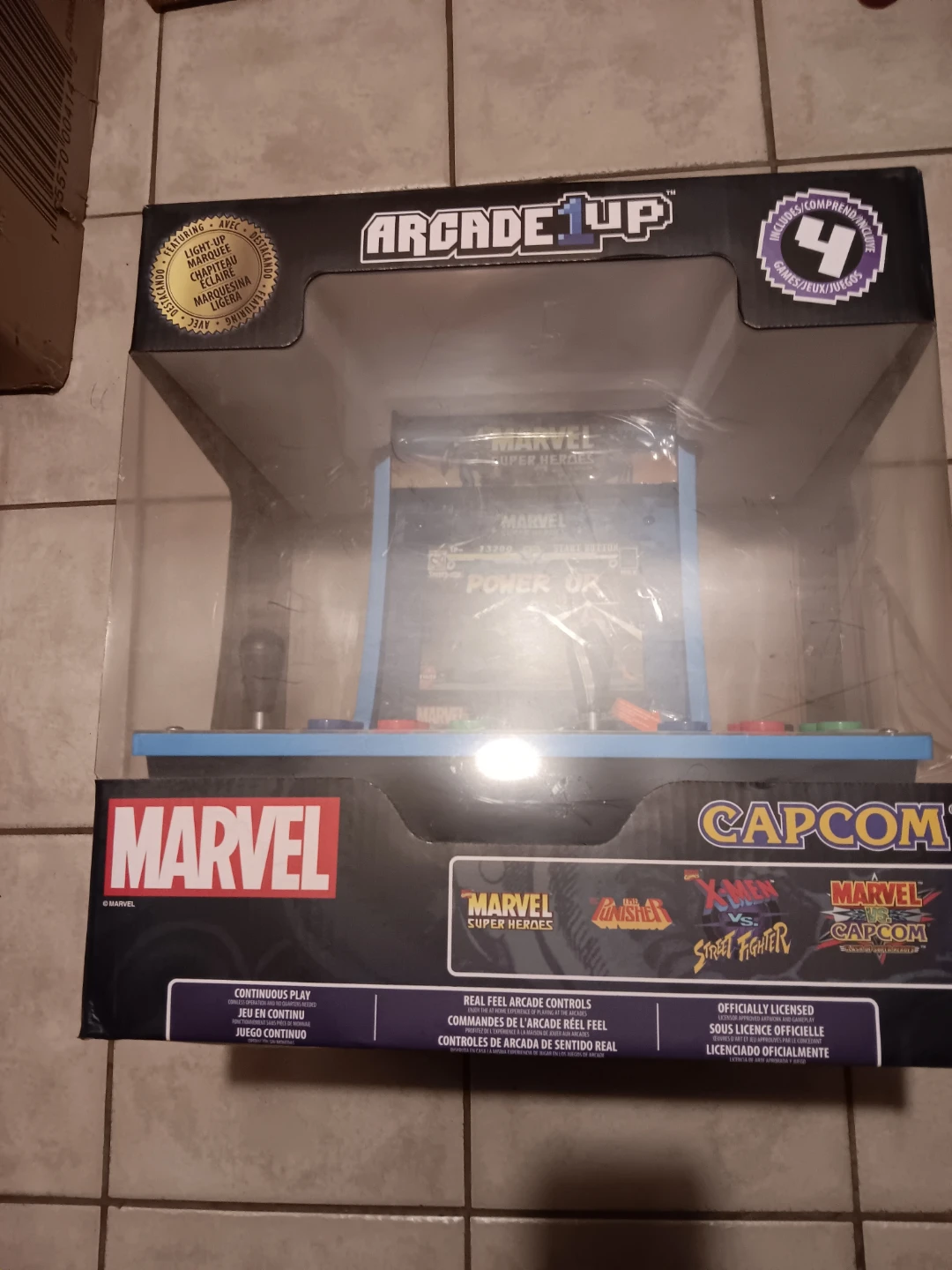 Arcade 1up marvel superheroes countercade