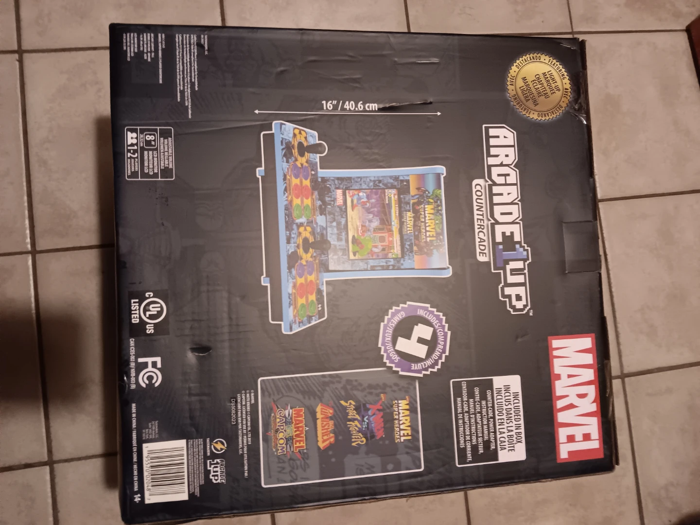 Arcade 1up marvel superheroes countercade - photo 3