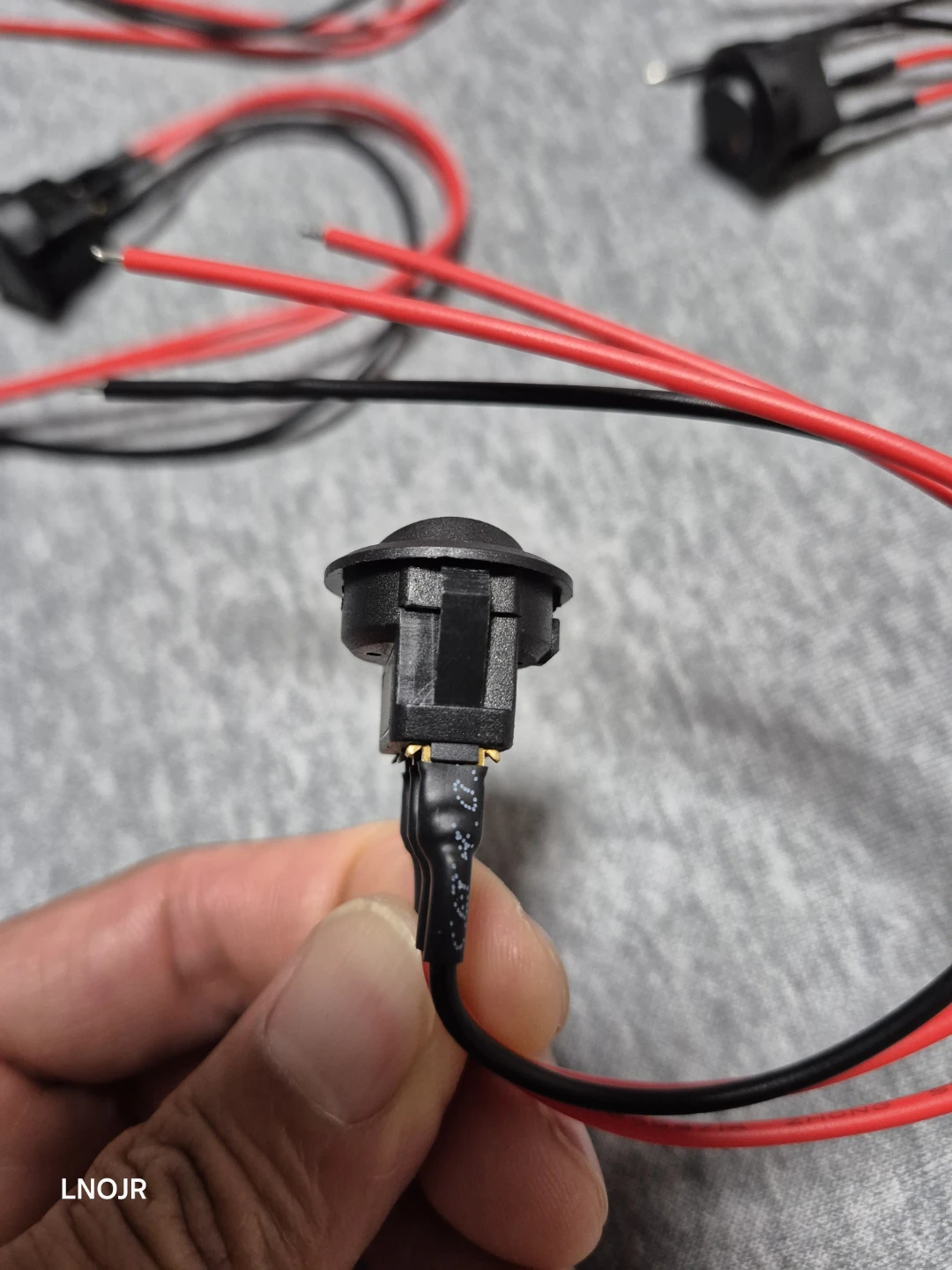 20A 12V DC Rocker Switch with Wires - photo 4