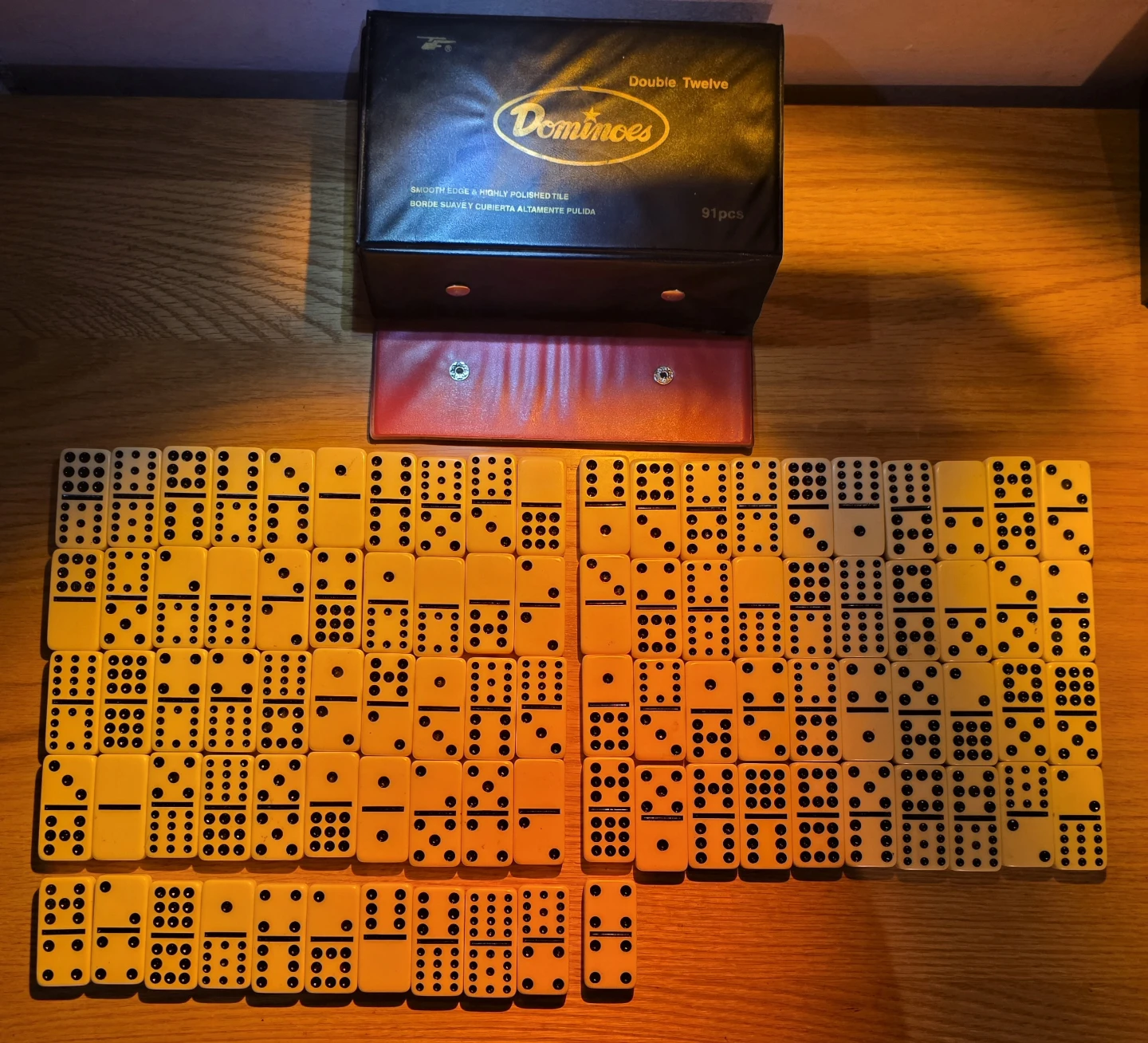 Double Twelve Dominoes Set - photo 2
