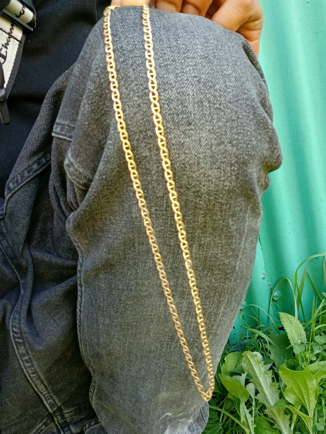 Gold Chain Necklace 14k double stamped