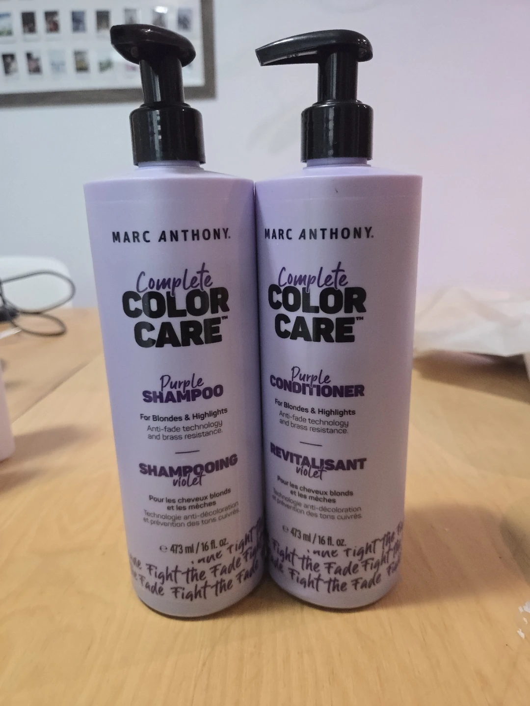 Purple shampoo