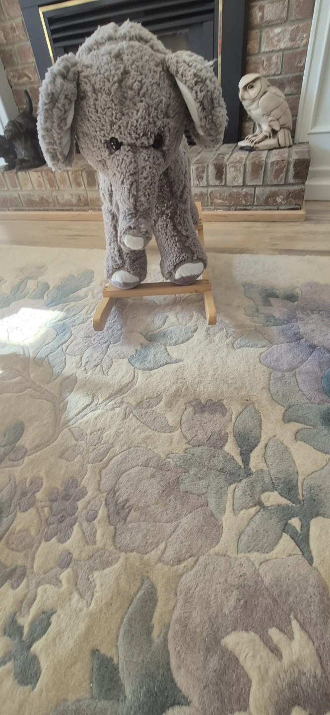 Plush Elephant Rocking Horse - photo 2