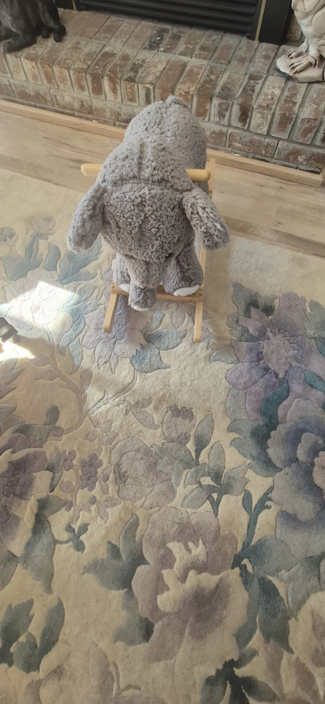 Plush Elephant Rocking Horse - photo 3