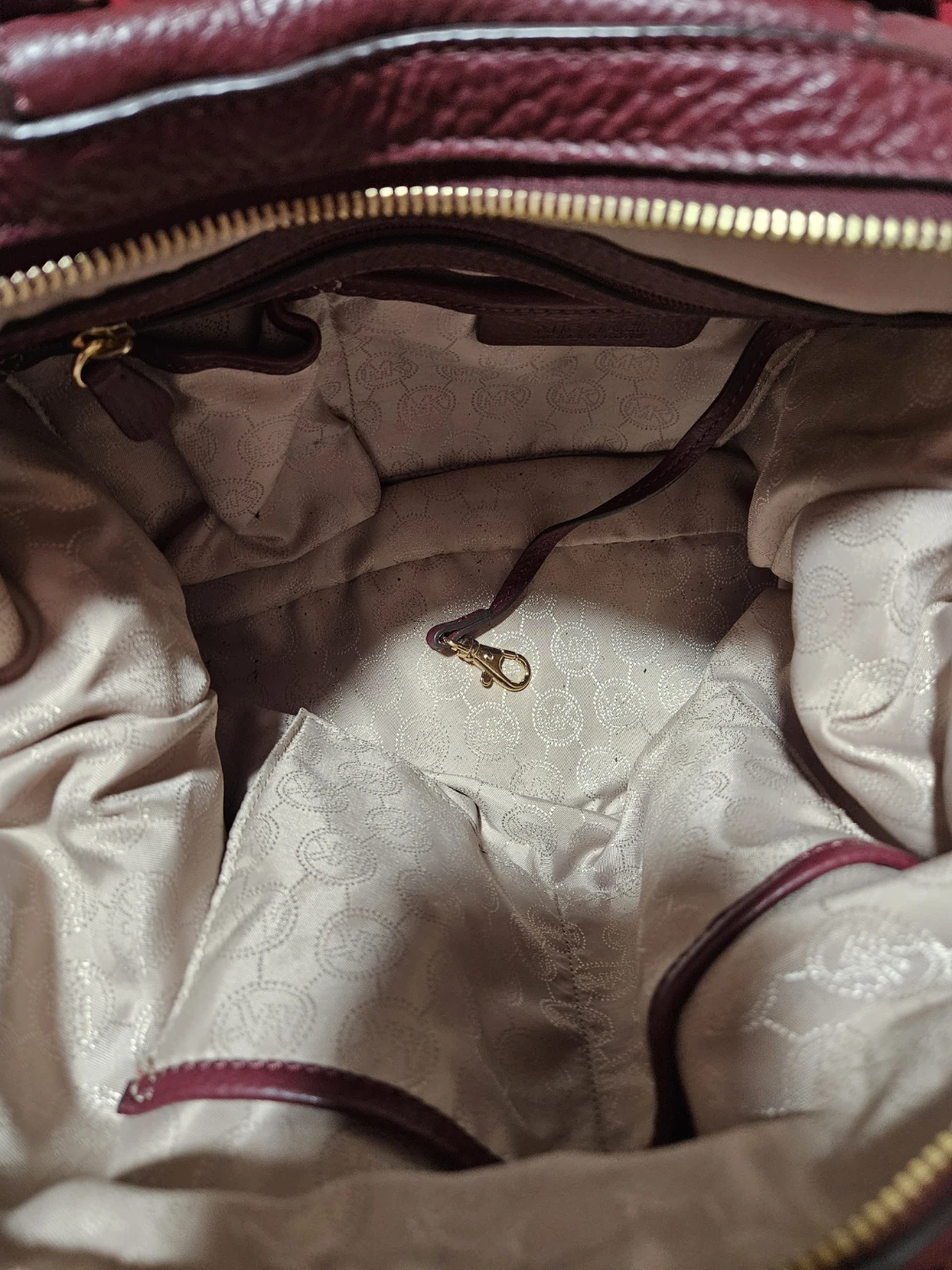Michael Kors Leather Satchel Handbag - photo 3