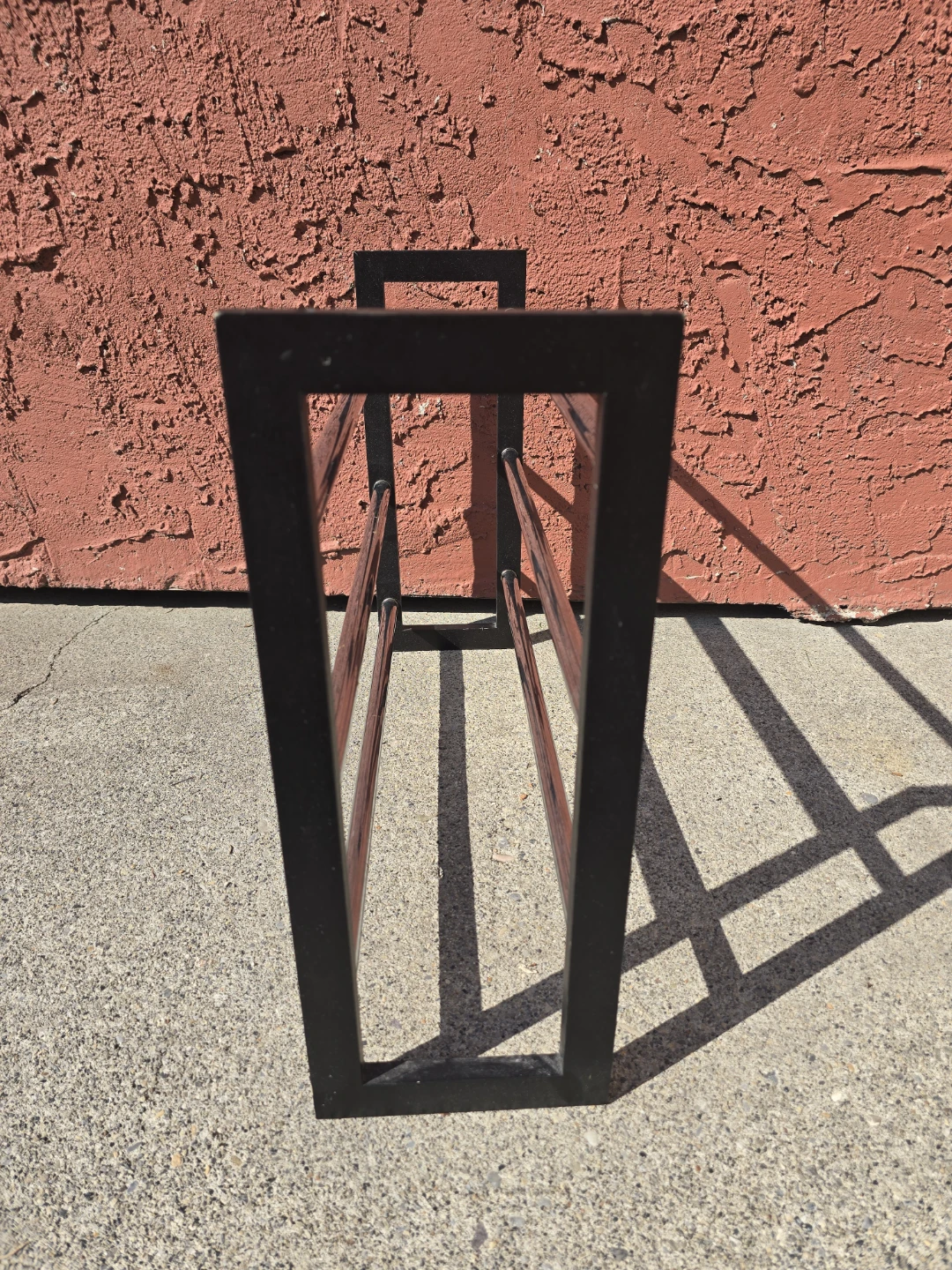 3-Tier Expandable Stackable 18 Pair Shoe Rack, Metal and Wood - photo 2