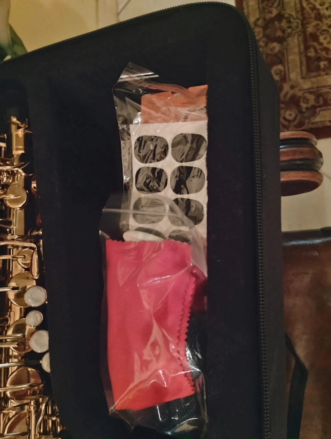 Gold Alto Saxophone with Case - photo 5
