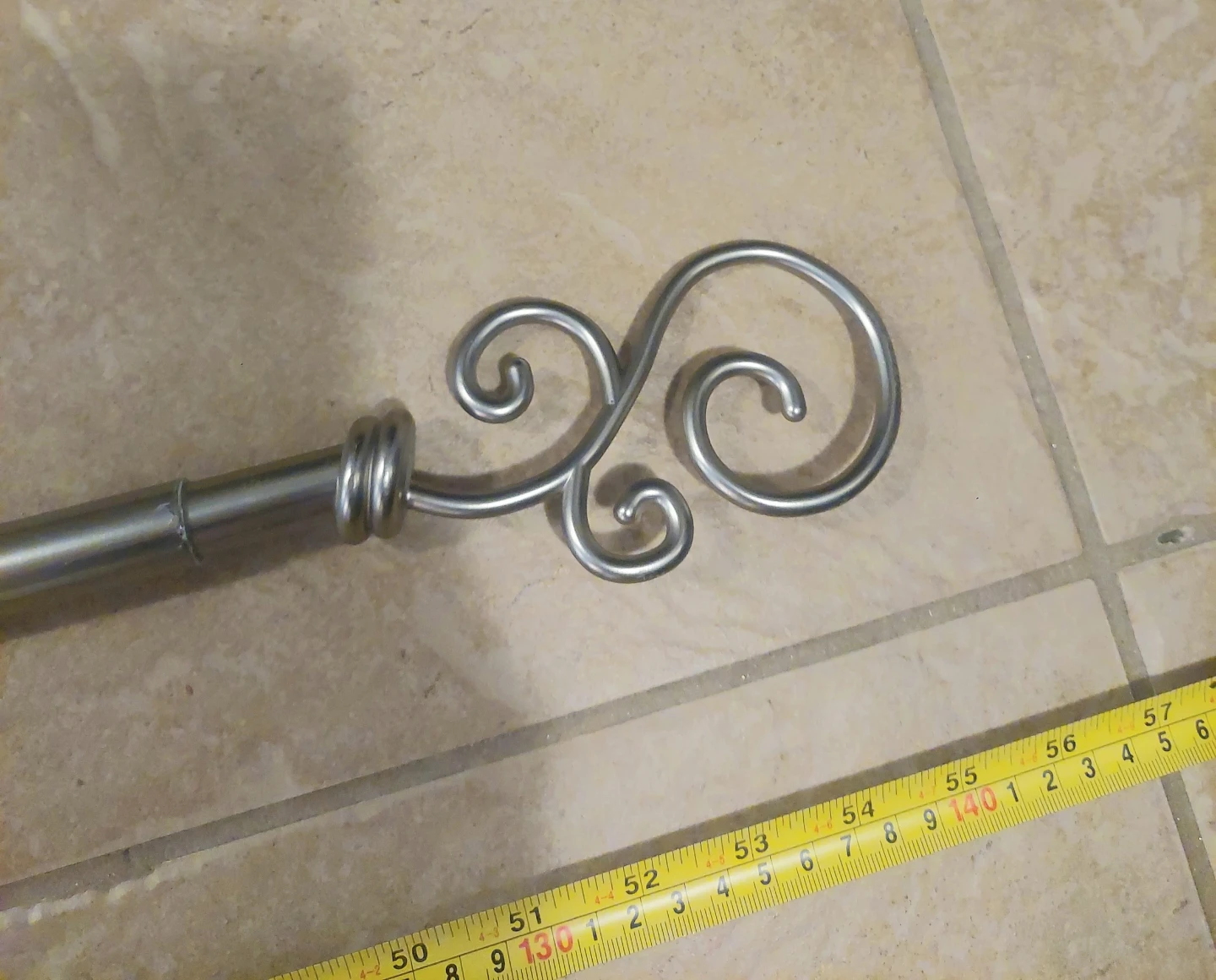 Curtain Rod with Scroll Finials - photo 2