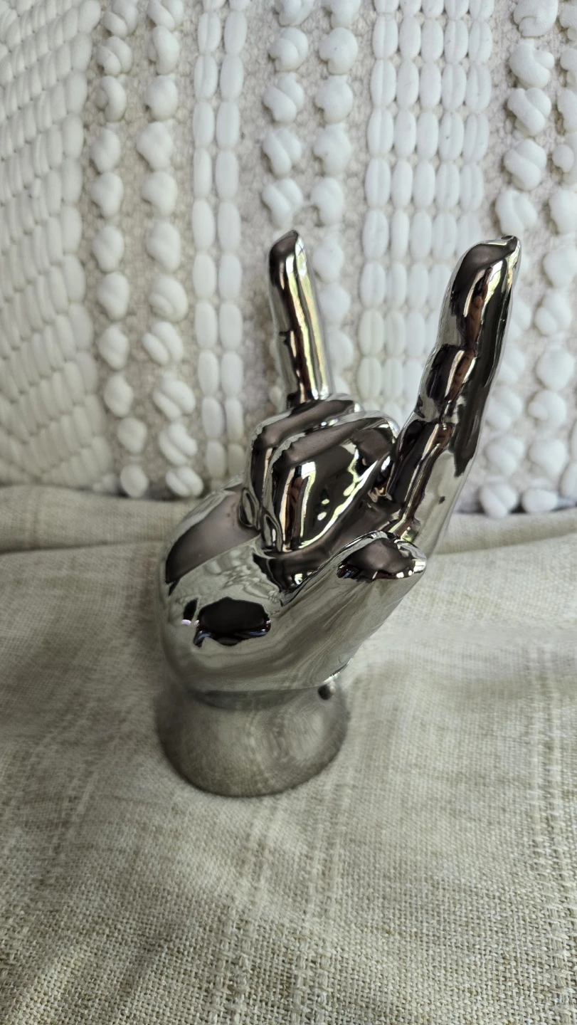 I Love You Hand Tabletop Sculpture - photo 2