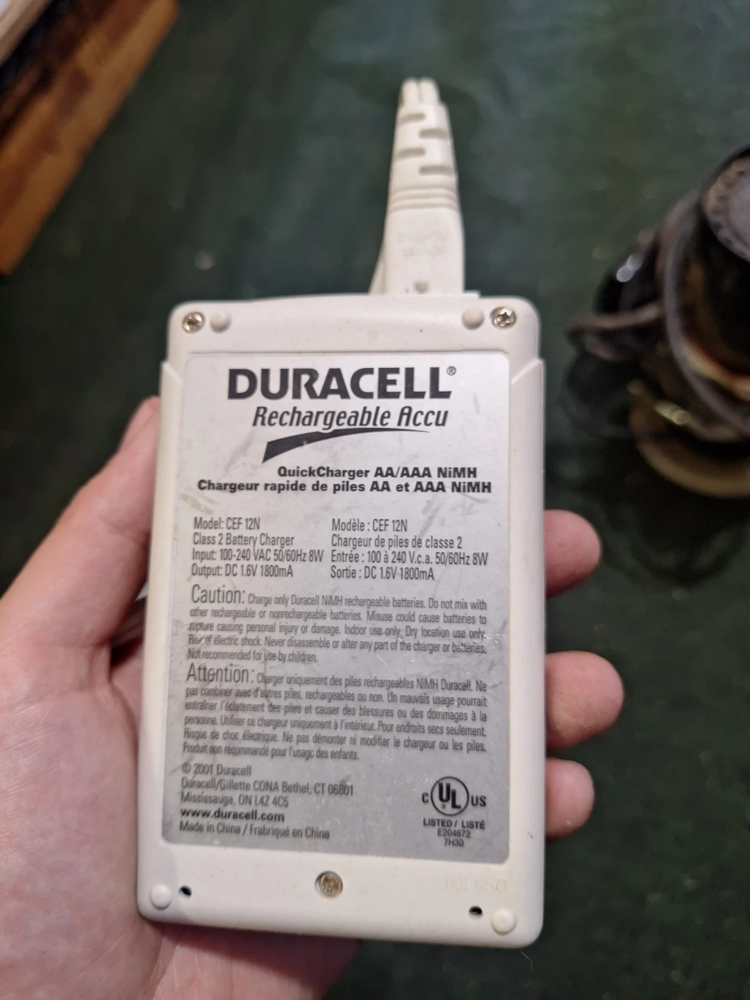 Duracell QuickCharger AA/AAA NiMH Battery Chargers (x2) - photo 2