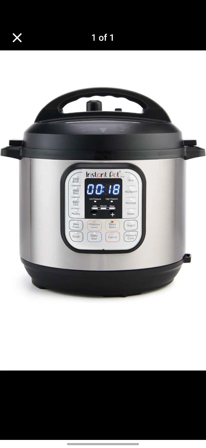 Instant Pot Duo 6-Quart Multi-Cooker,brand new,still in box