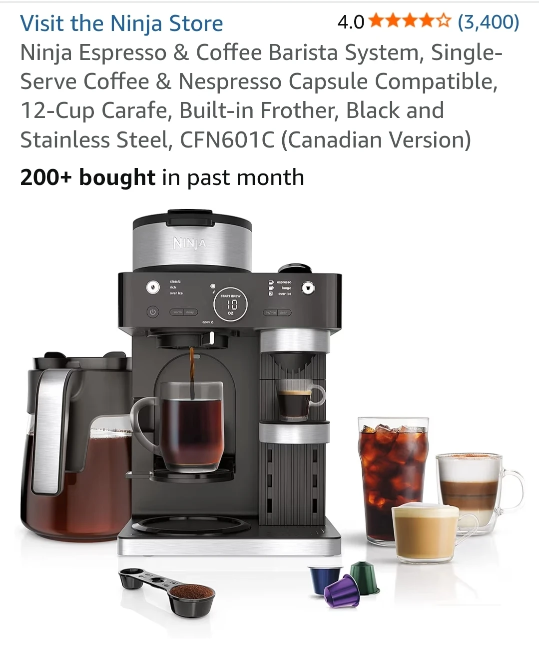 Ninja Espresso & Coffee Machine