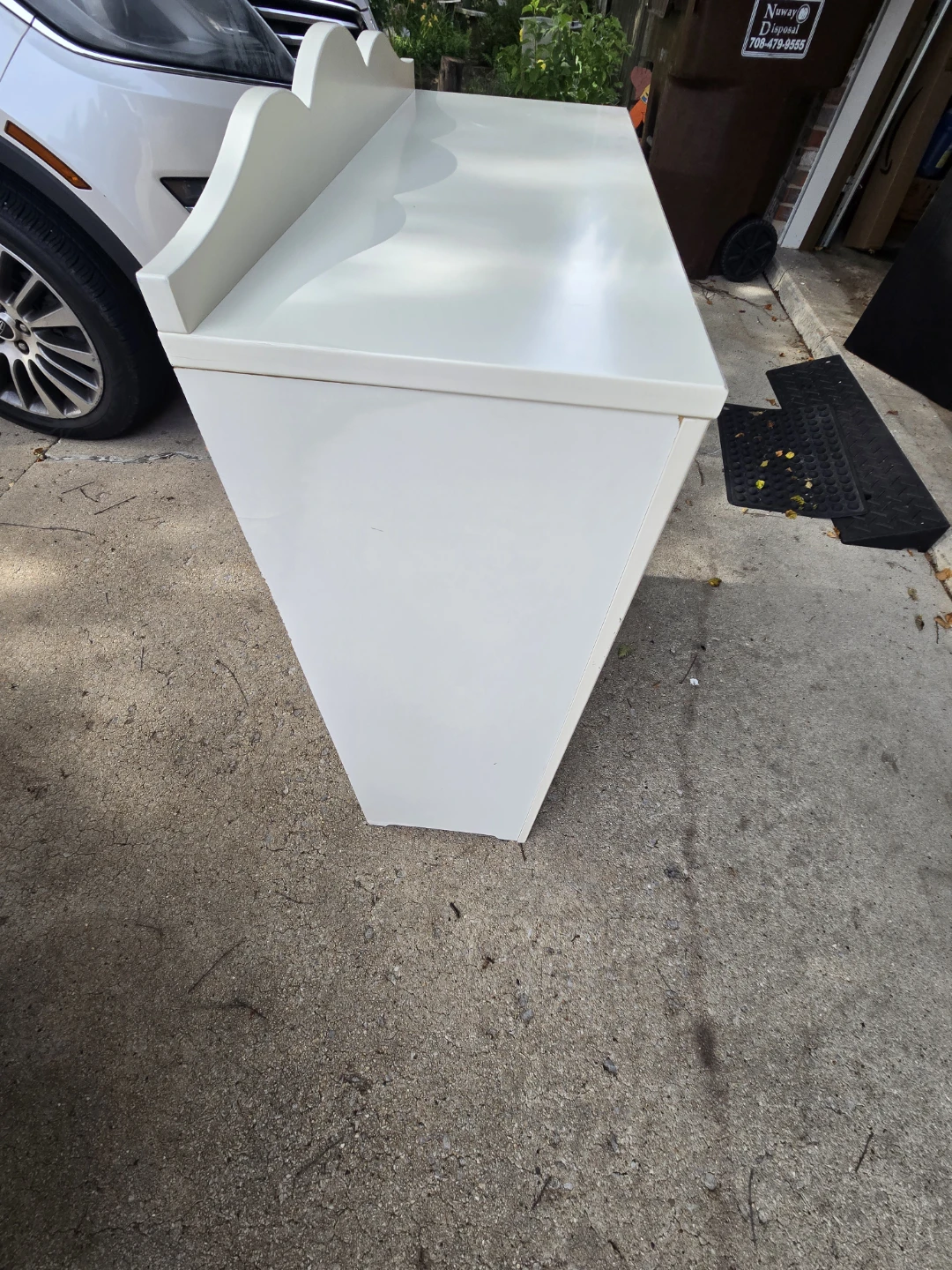 IKEA White Storage Cabinet / Bookshelf with Doors - photo 4