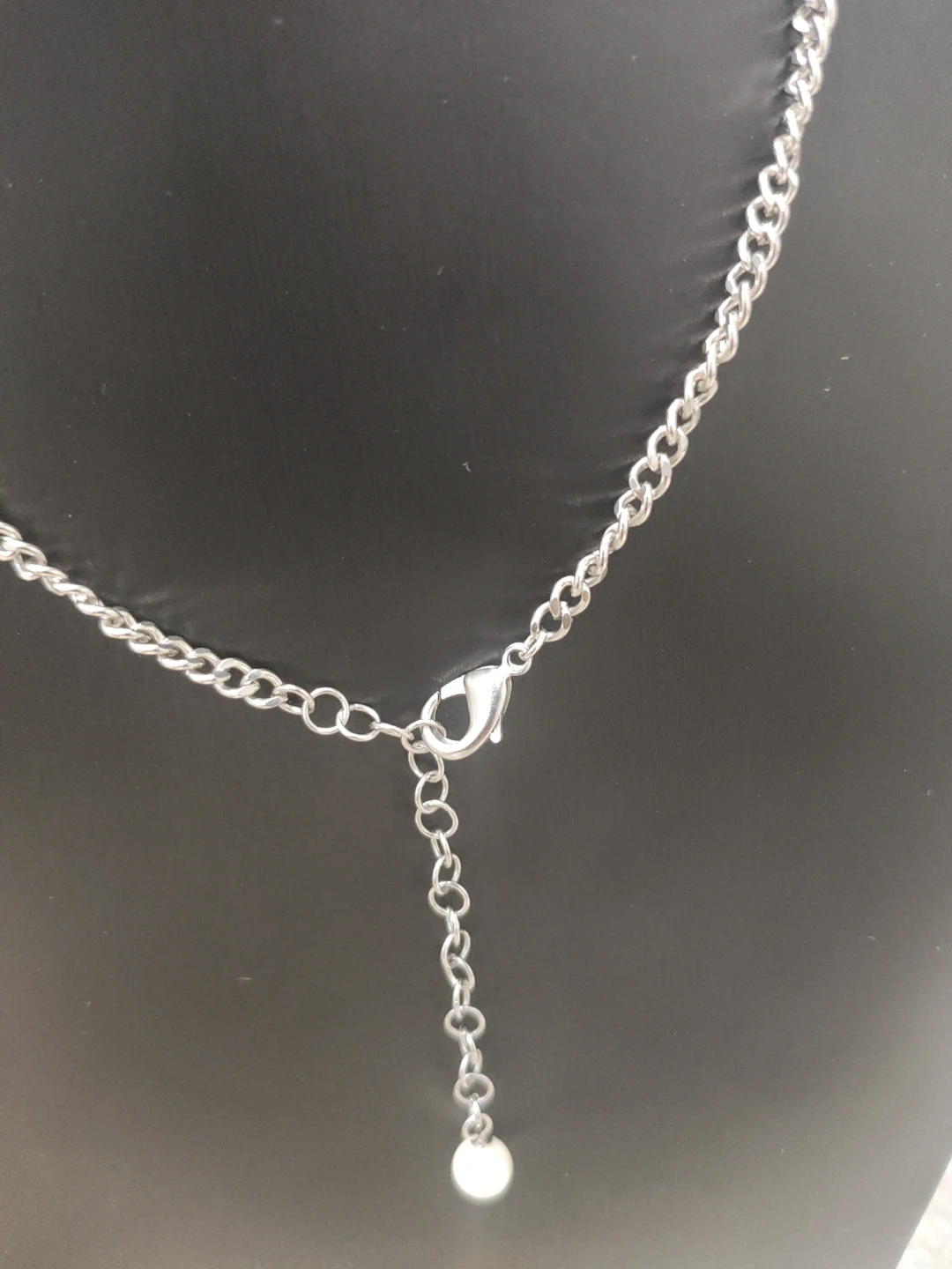 Chanel CC Logo Necklace with Pearls and Crystals - photo 4