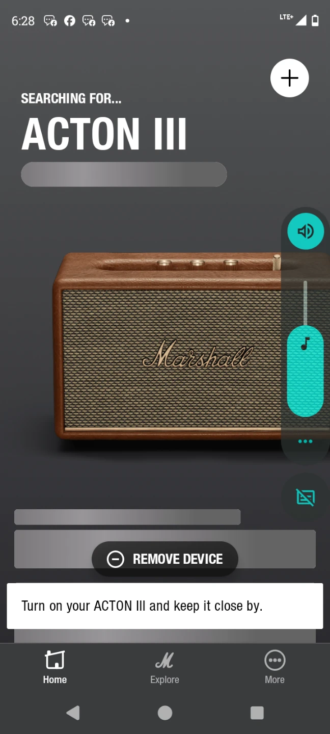 Marshall Acton III Bluetooth Speaker