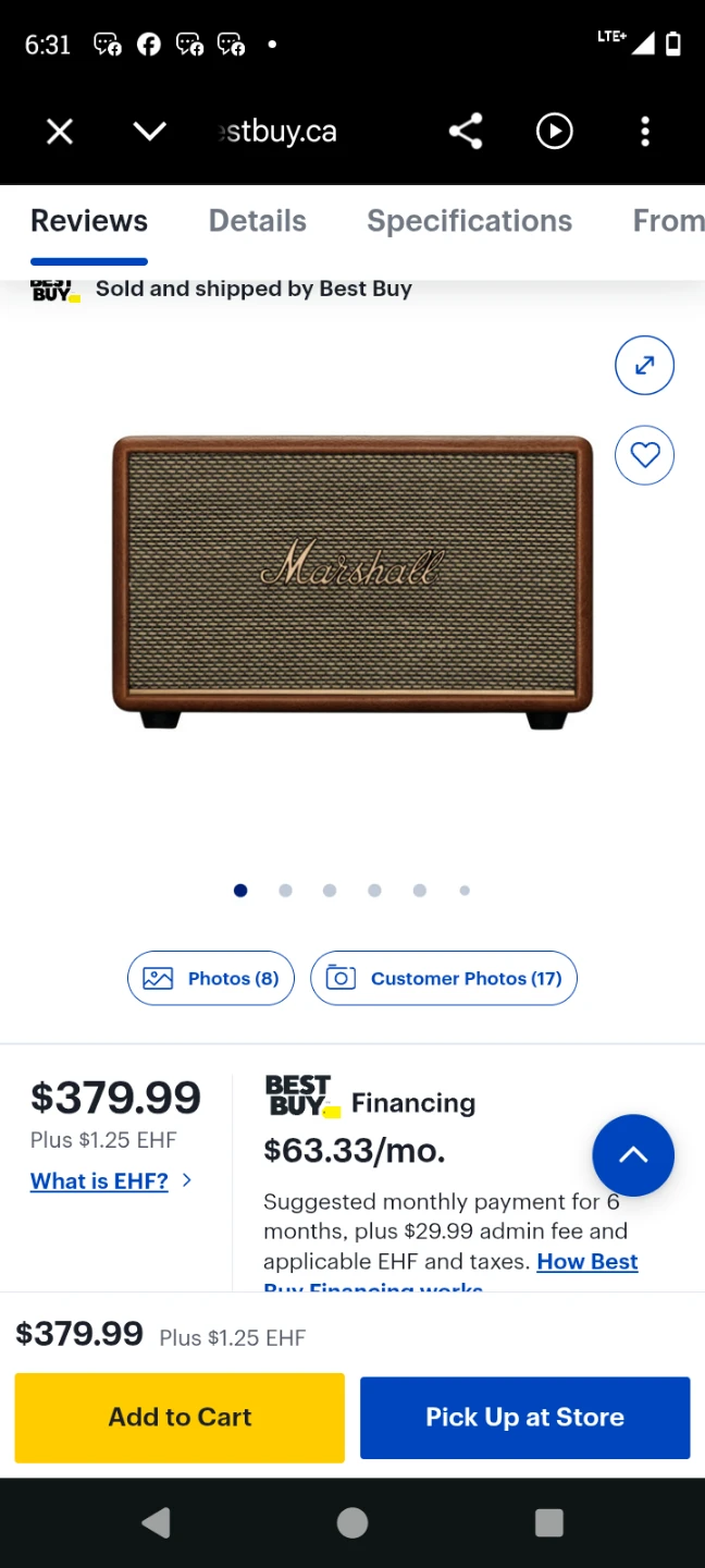 Marshall Acton III Bluetooth Speaker - photo 2