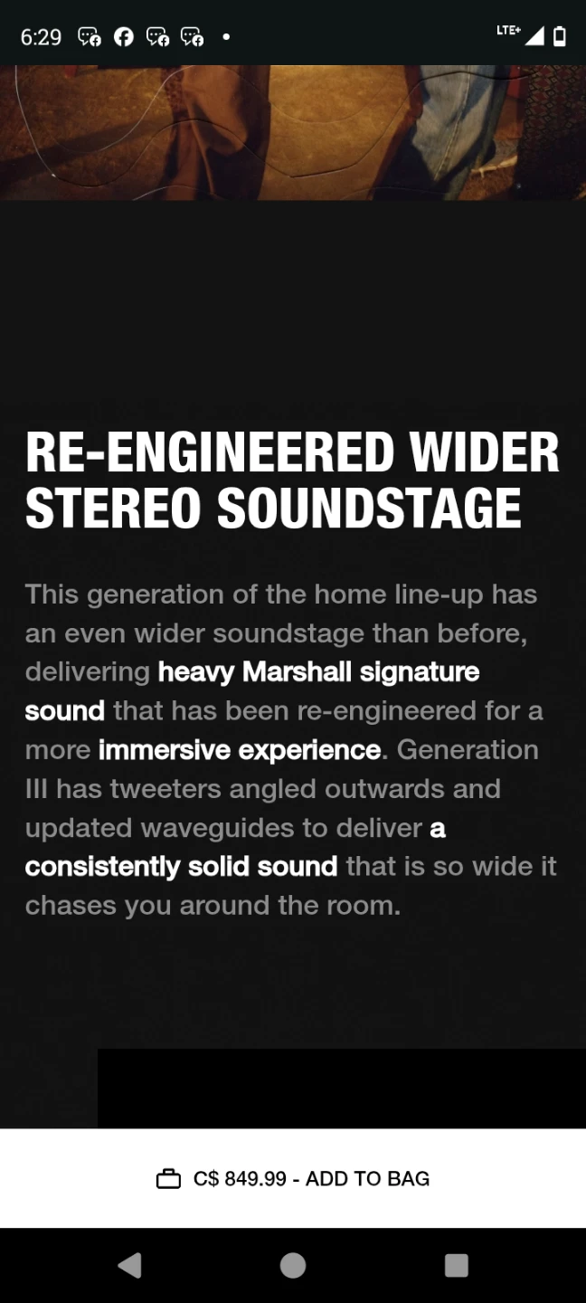 Marshall Acton III Bluetooth Speaker - photo 5