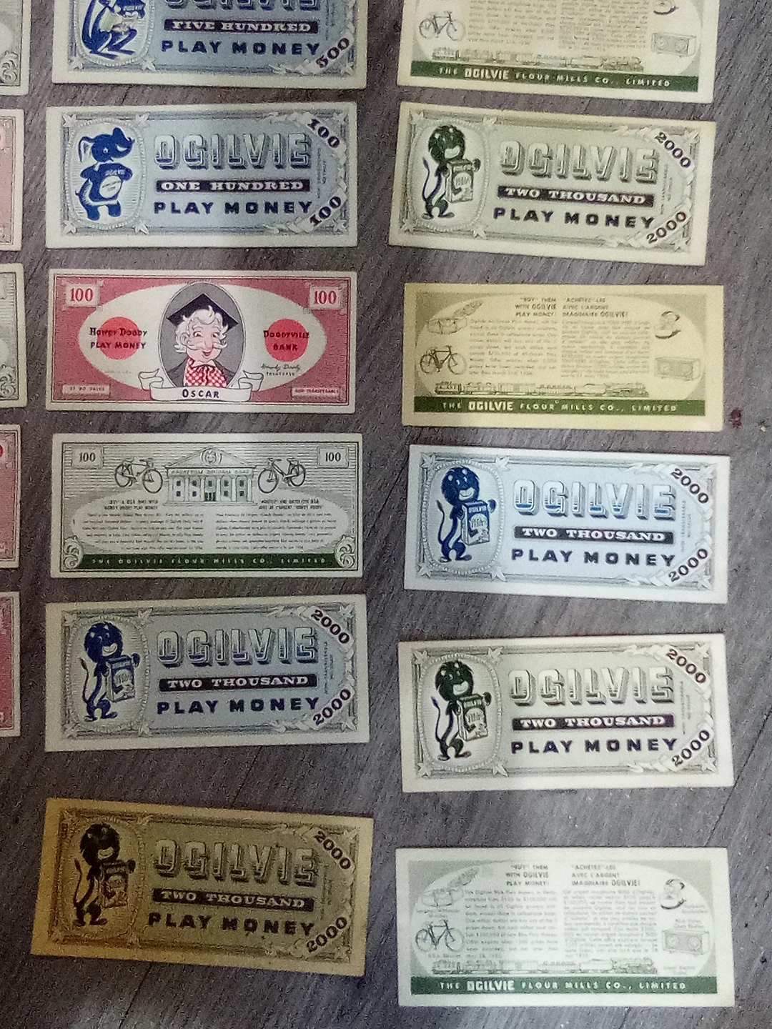 Ogilvie & Doodyville Play Money Collection - photo 4