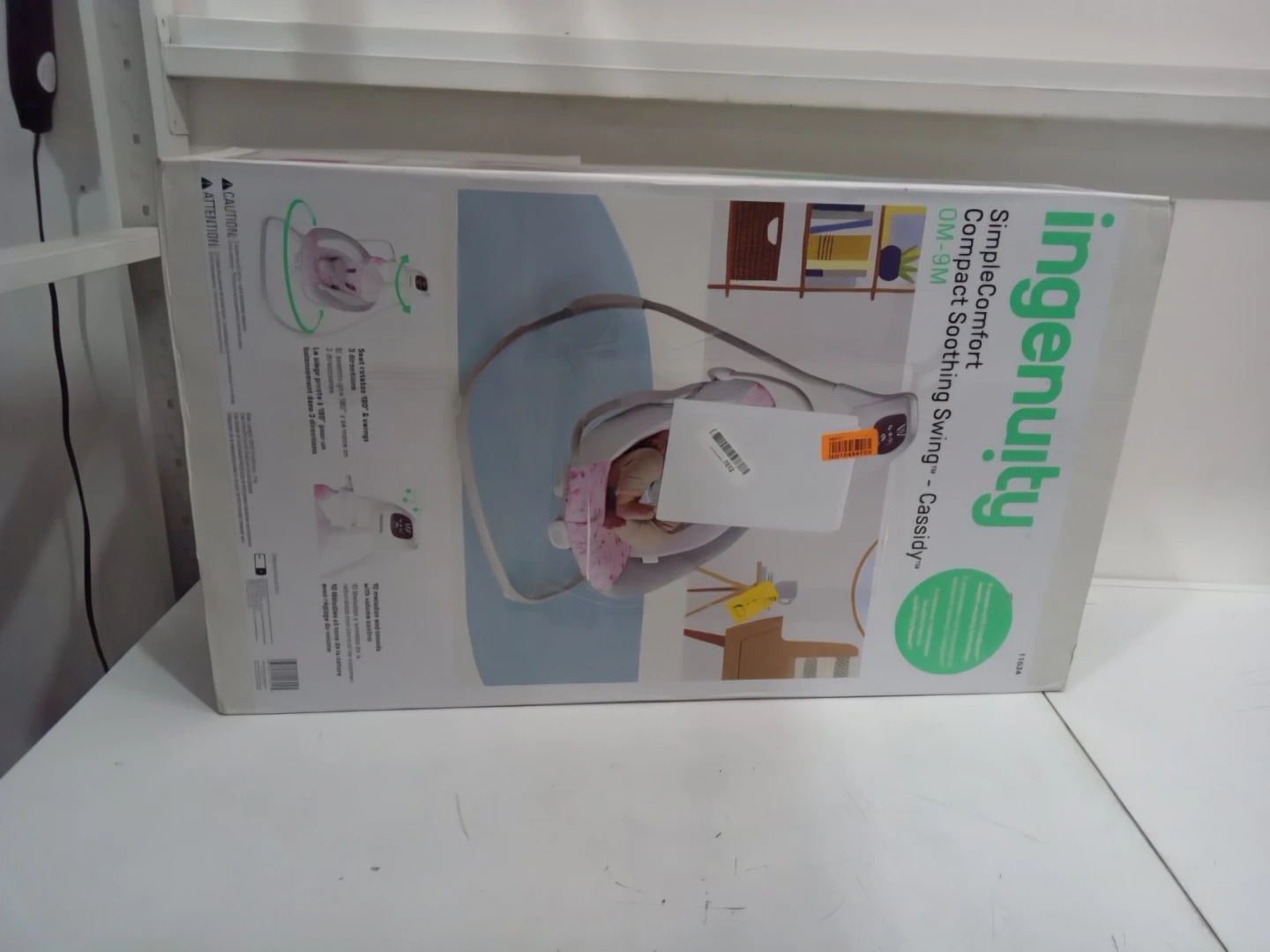 Ingenuity SimpleComfort Compact Soothing Swing - Cassidy