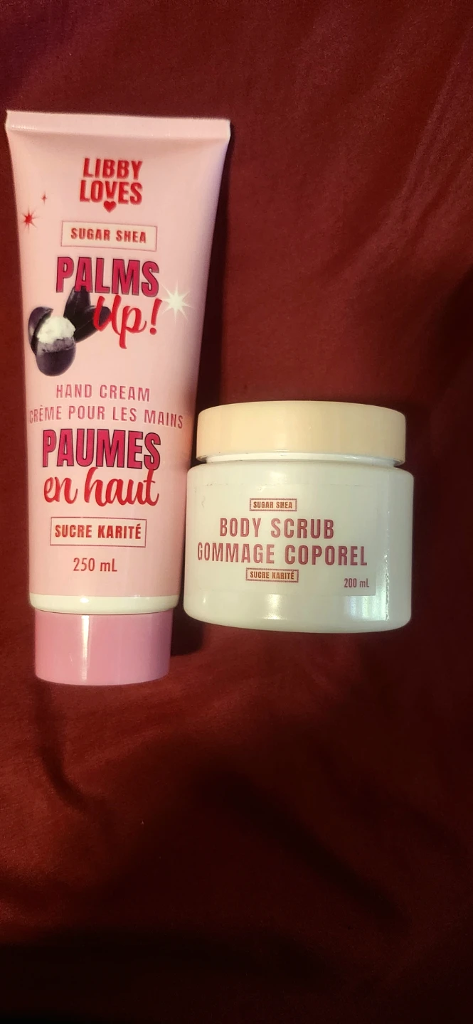 Libby Loves Sugar Shea Hand Cream & Body Scrub Set