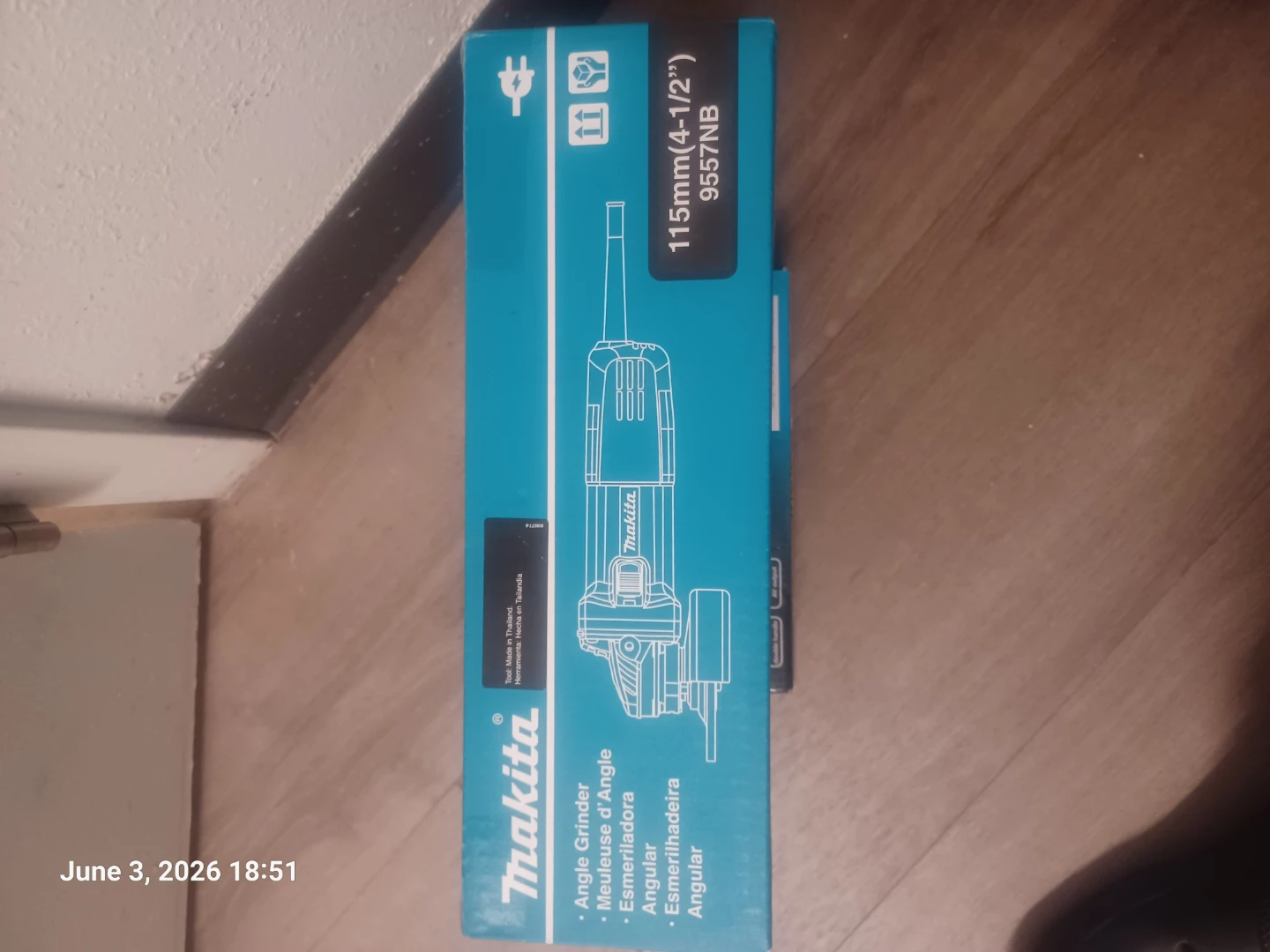 Makita 115mm Angle Grinder 9557NB - photo 3