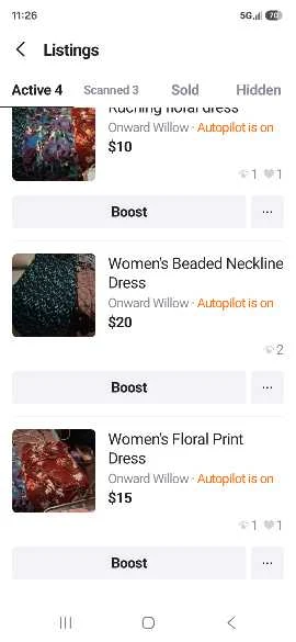 Women's Ruching Floral Dress