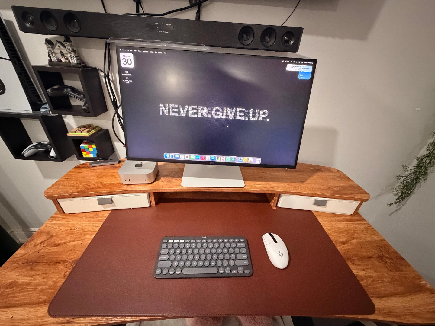 Apple Mac mini M4 Desktop Computer With  Table