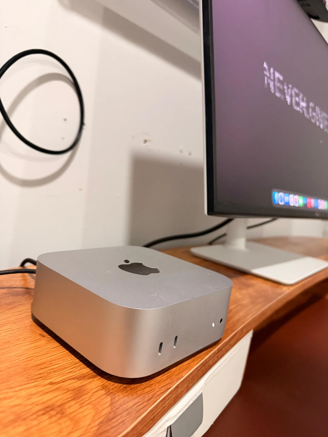Apple Mac mini M4 Desktop Computer With  Table - photo 4