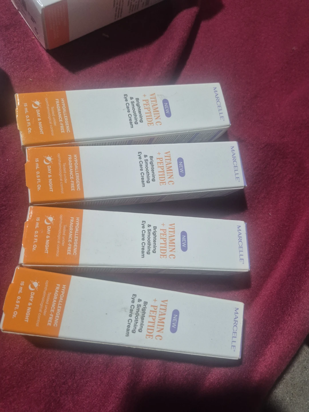 Marcelle Vitamin C + Peptide Eye Care Cream (4-Pack)