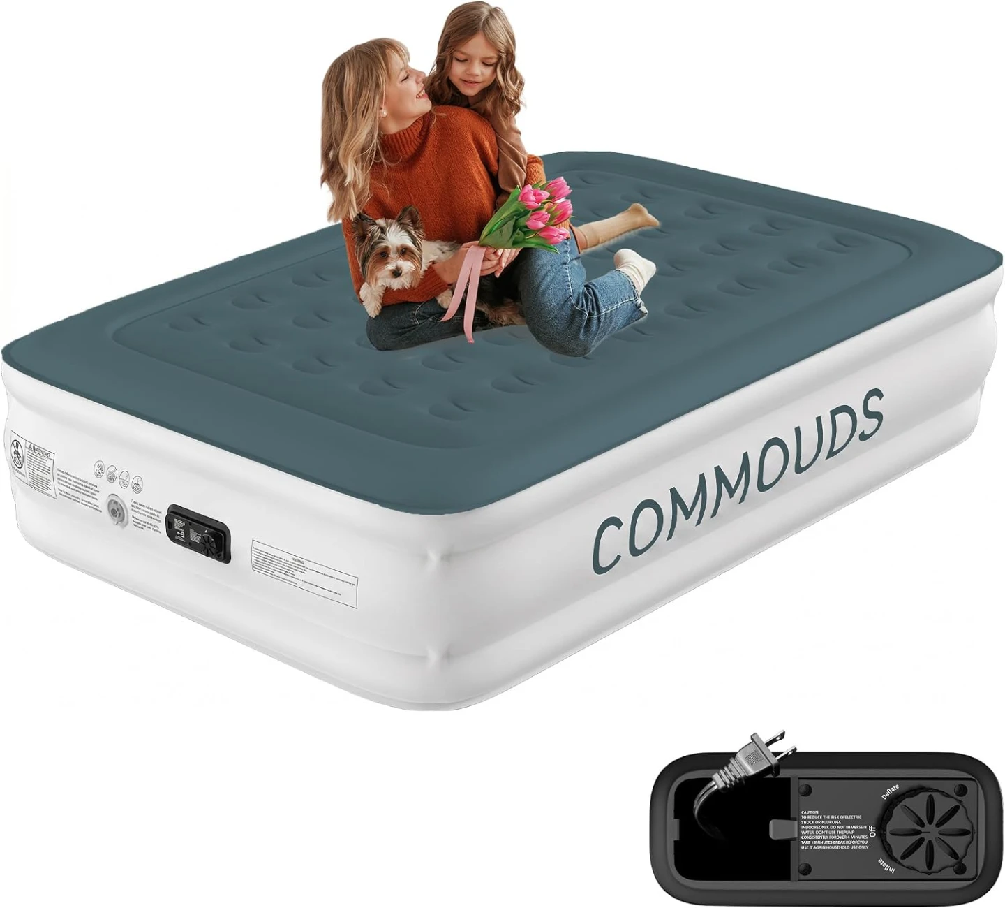 Queen Air Mattress with Built-in Pump