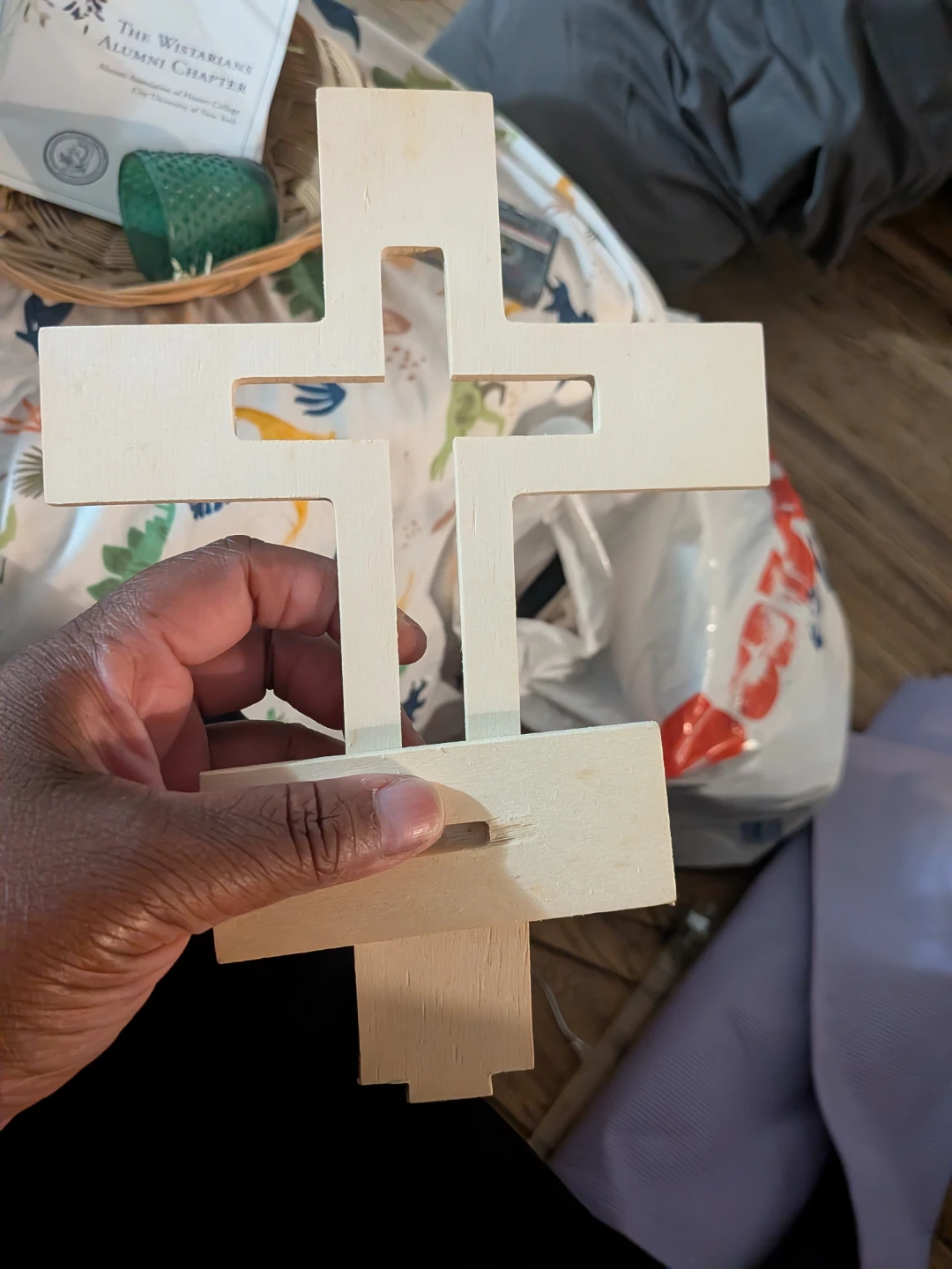 Wooden Cross Decor