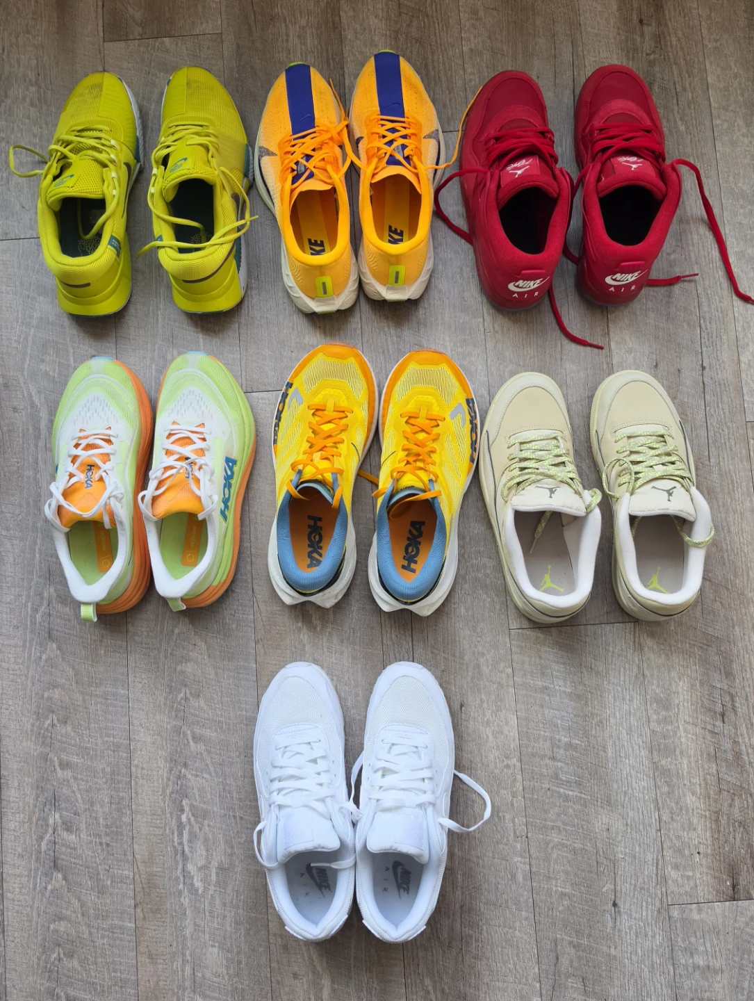 Nike Air Max 90 & Jordans & Hoka & Nike Running Shoes