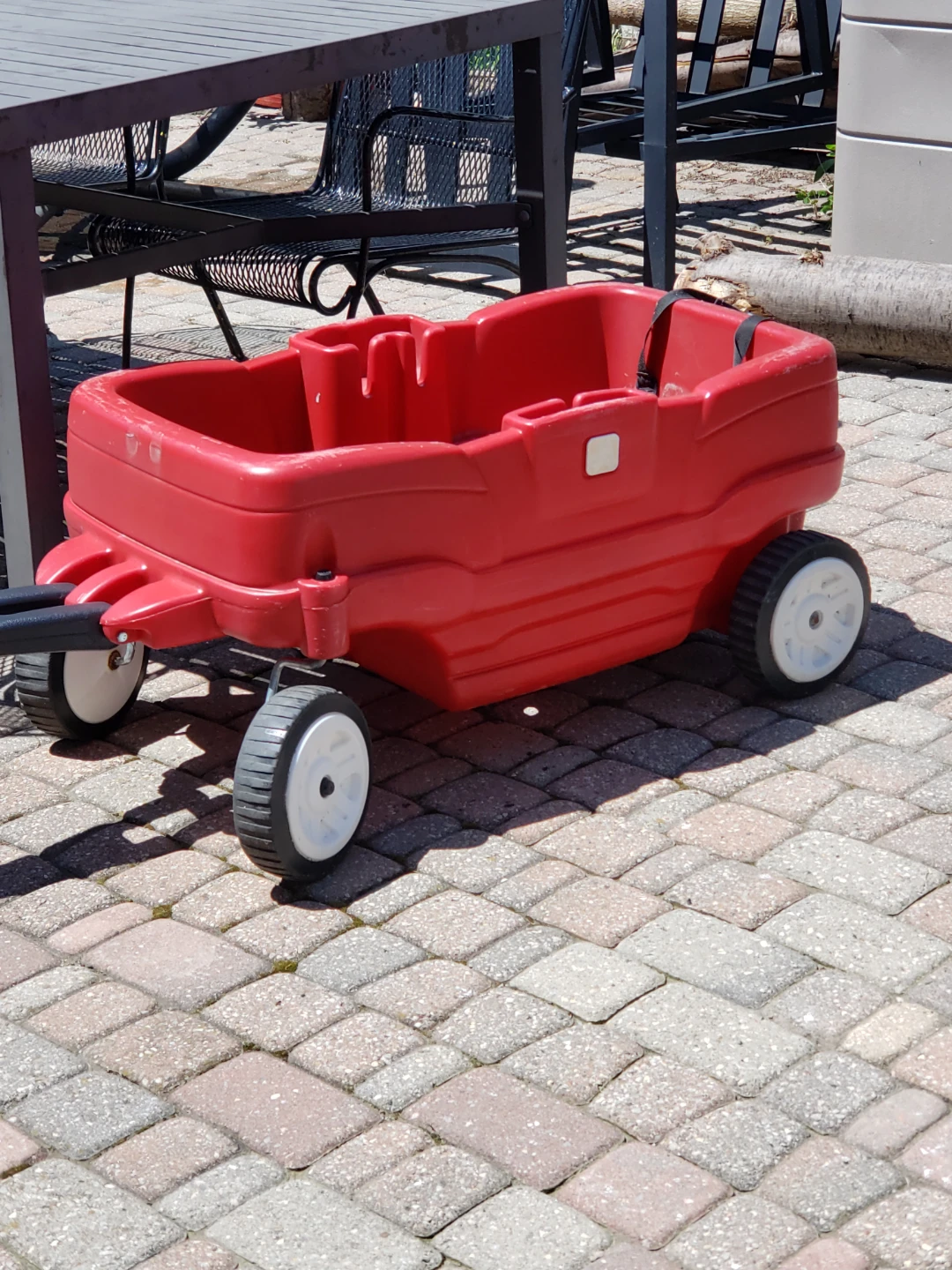 Red Plastic Wagon