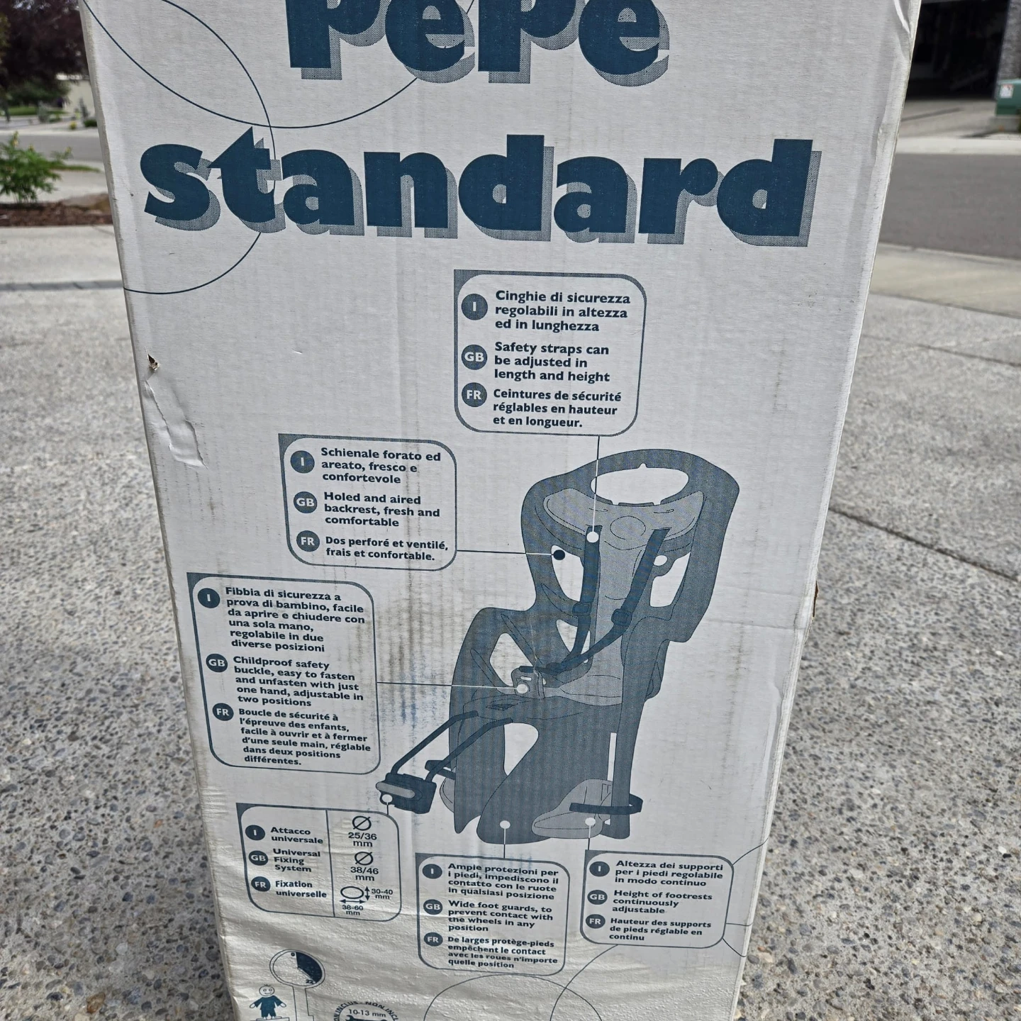 Pepe Standard Child Seat