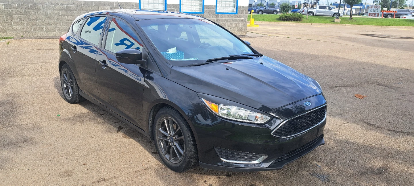 2015 Black Ford Focus Hatchback