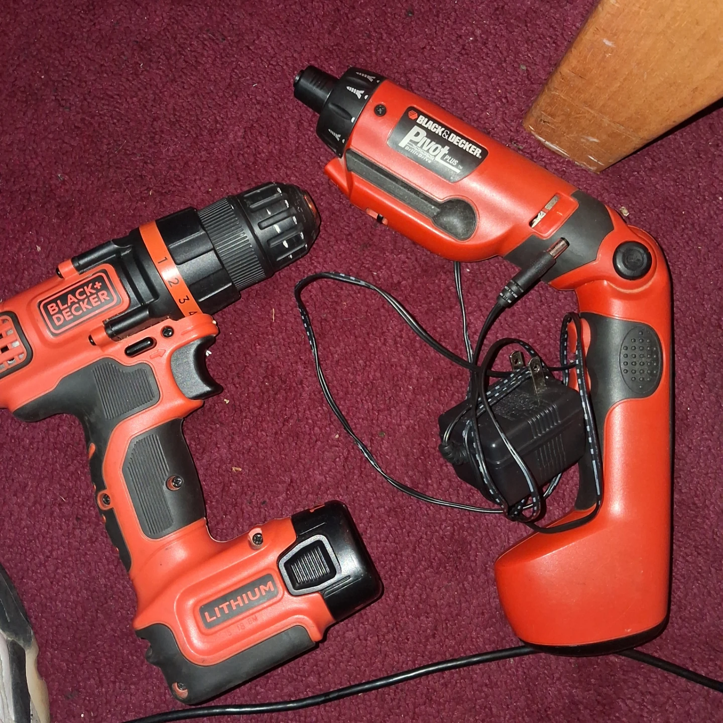 Black+Decker 12V Cordless Drill and Pivot Driver