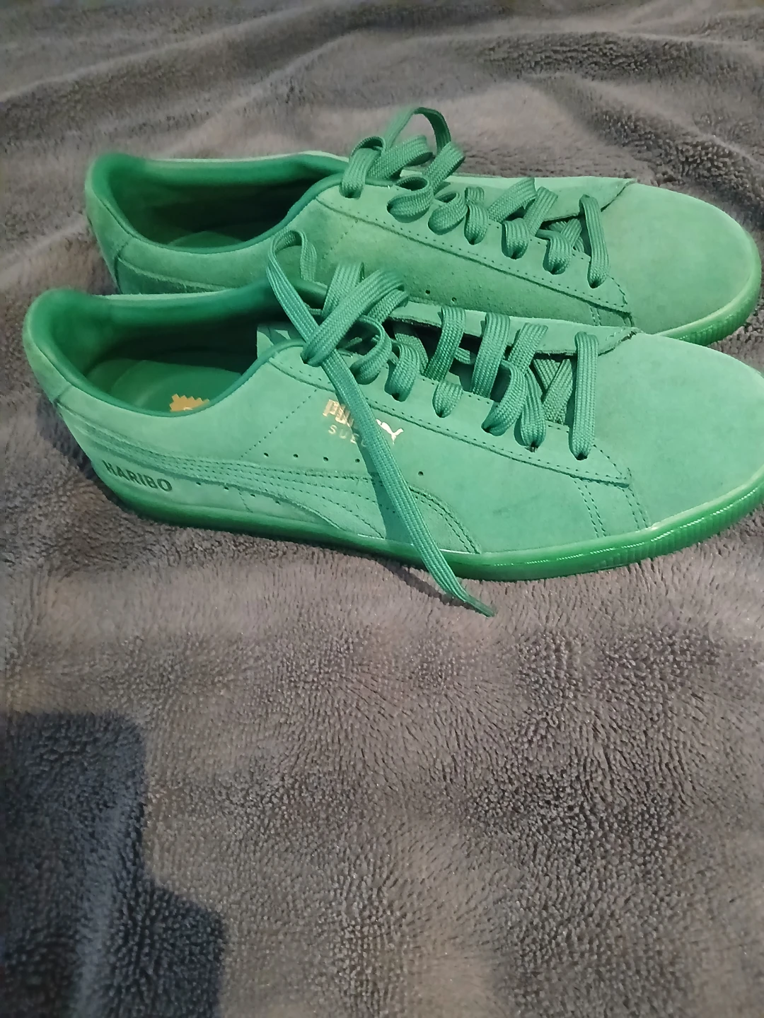 Puma Suede Classic x Haribo Green Sneakers - photo 3