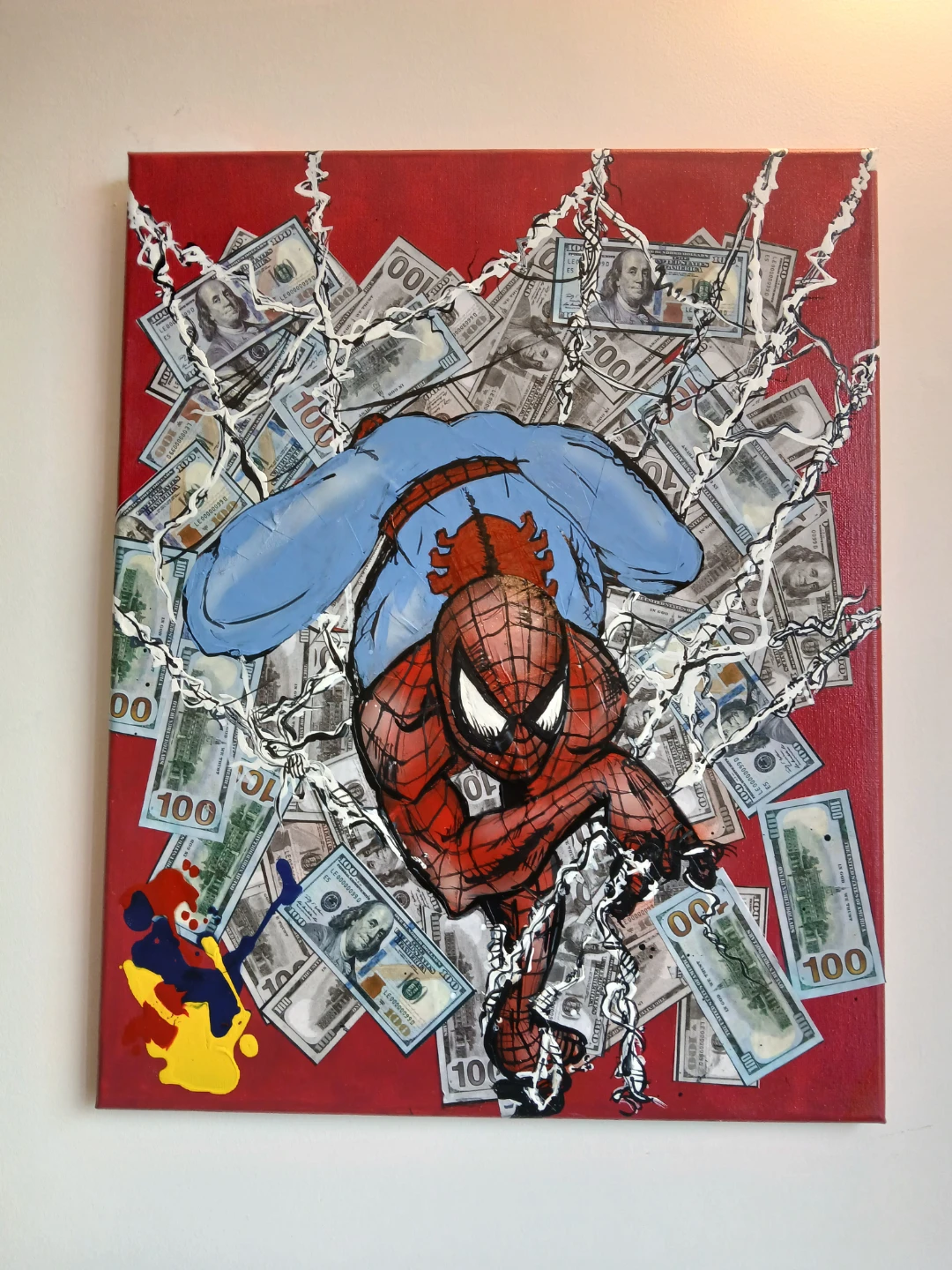 Custom Cartoon Character Canvas Art - photo 5