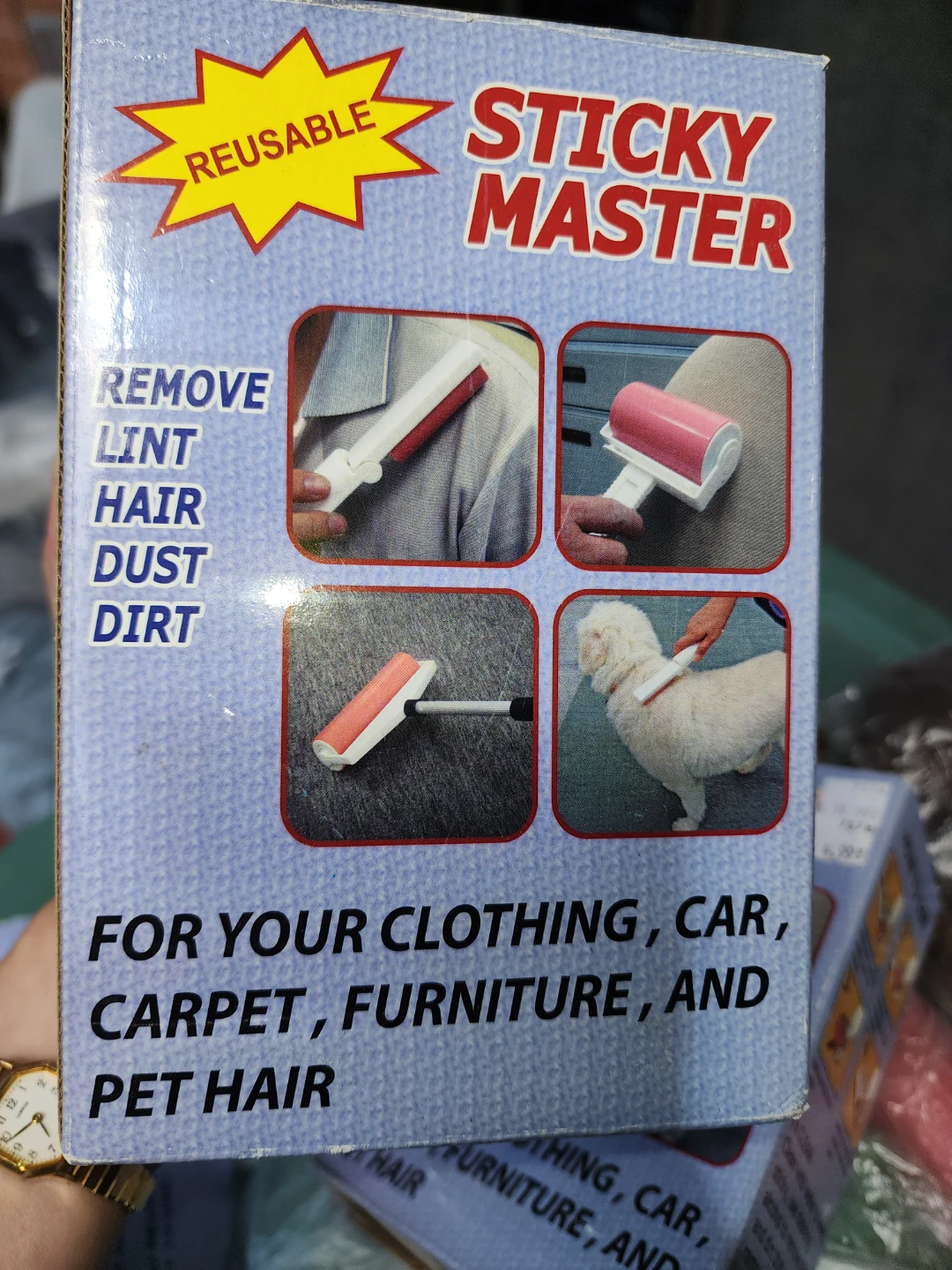 Sticky Master Reusable Lint Roller - photo 2