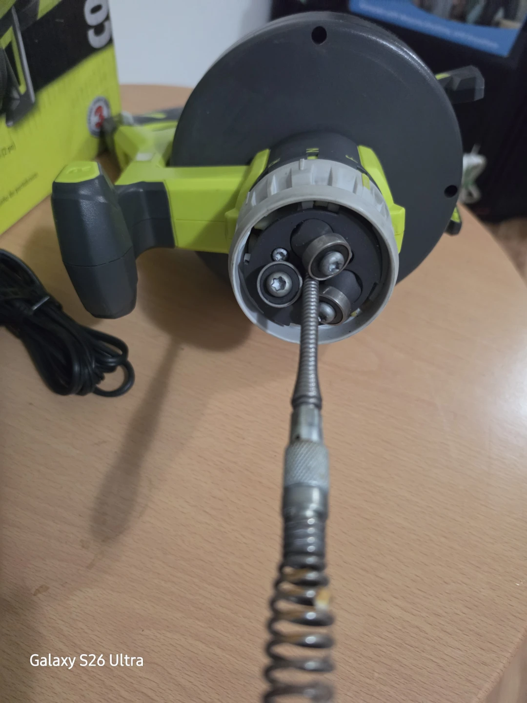 Ryobi ONE+ 18V Hybrid Drain Auger P4002 Dual Power - photo 4