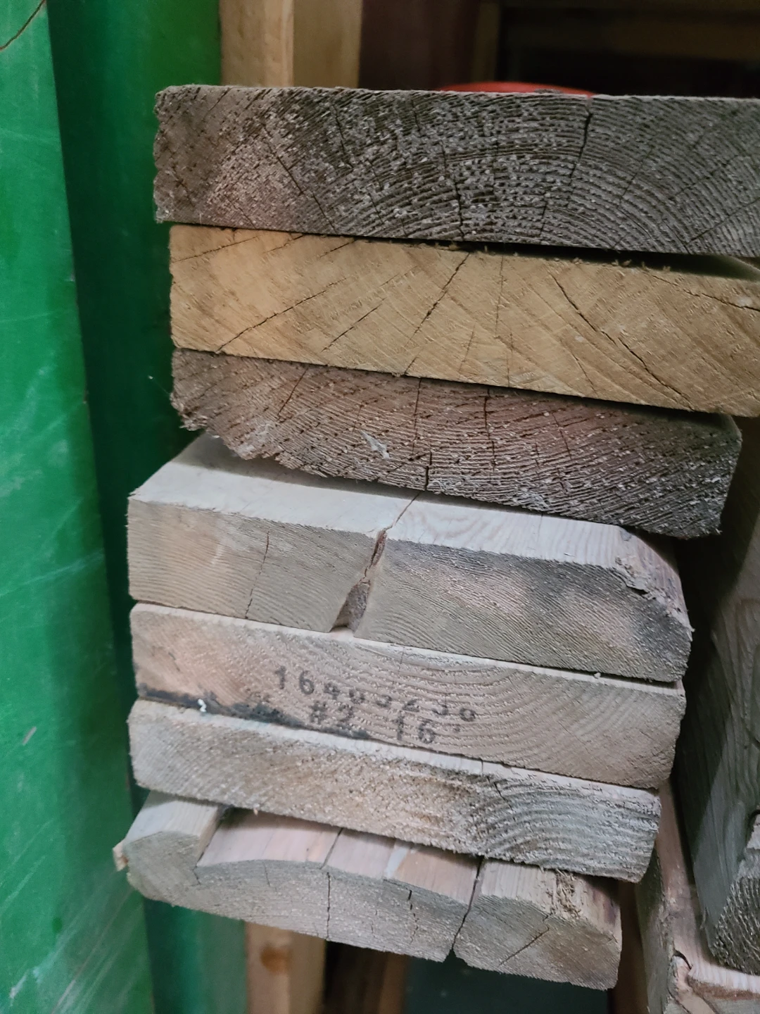 2x8(SPF) 16 Feet(7 Pieces)