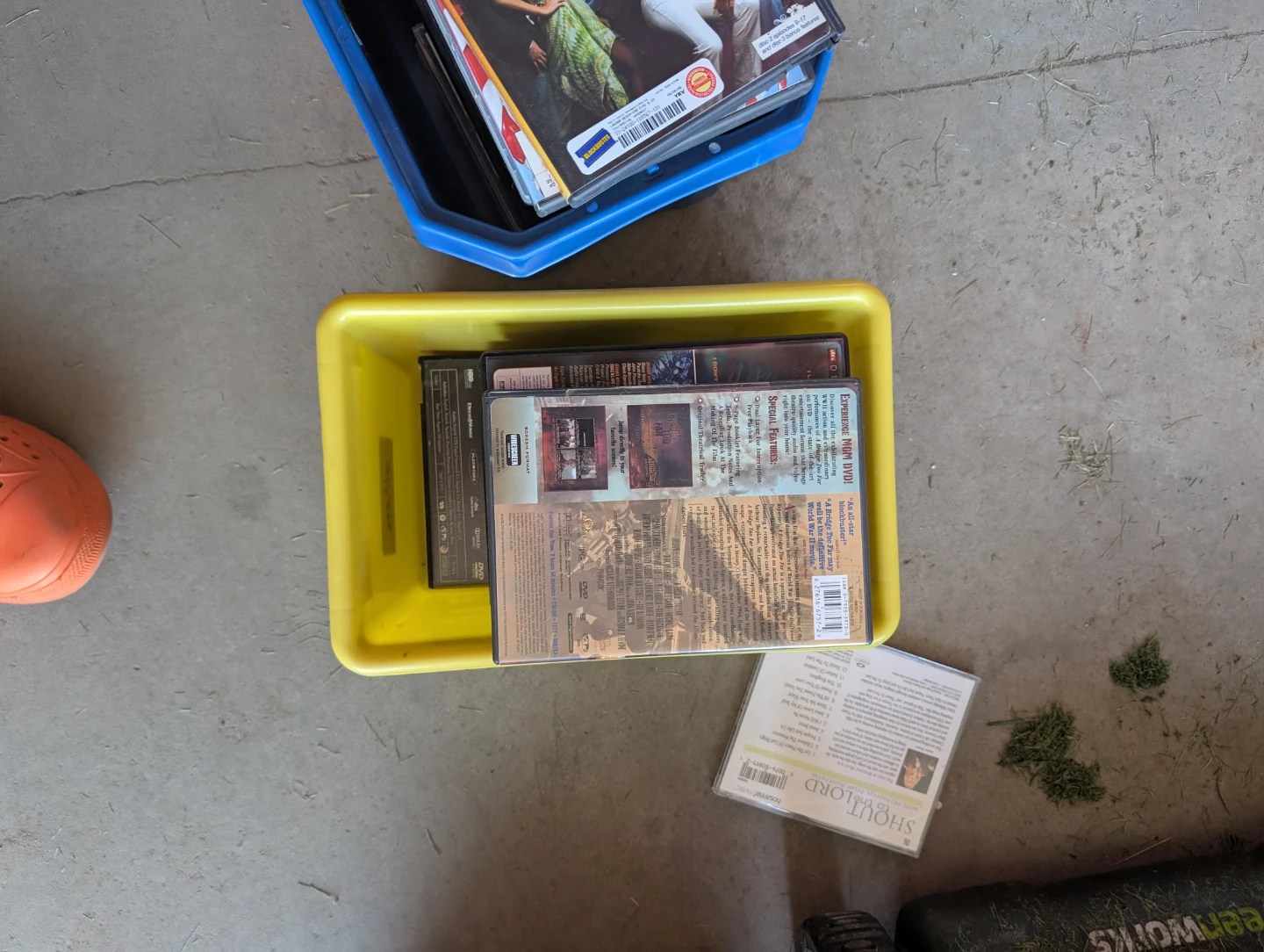 Collection of DVDs and CDs and books - photo 4