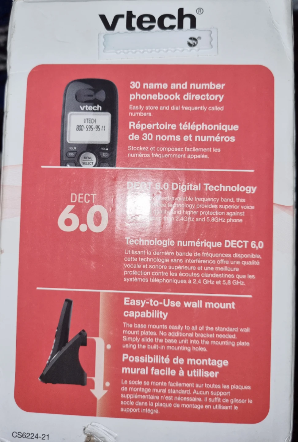 VTech Cordless Answering System with Caller ID - photo 5