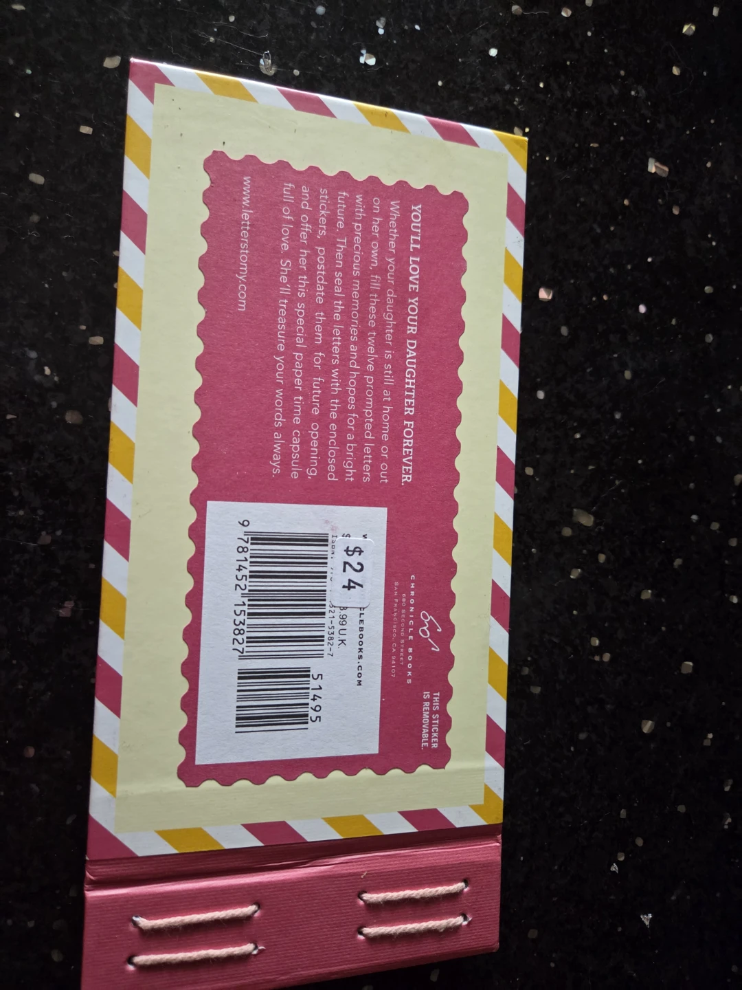 Letters to My Daughter Paper Time Capsule - photo 2