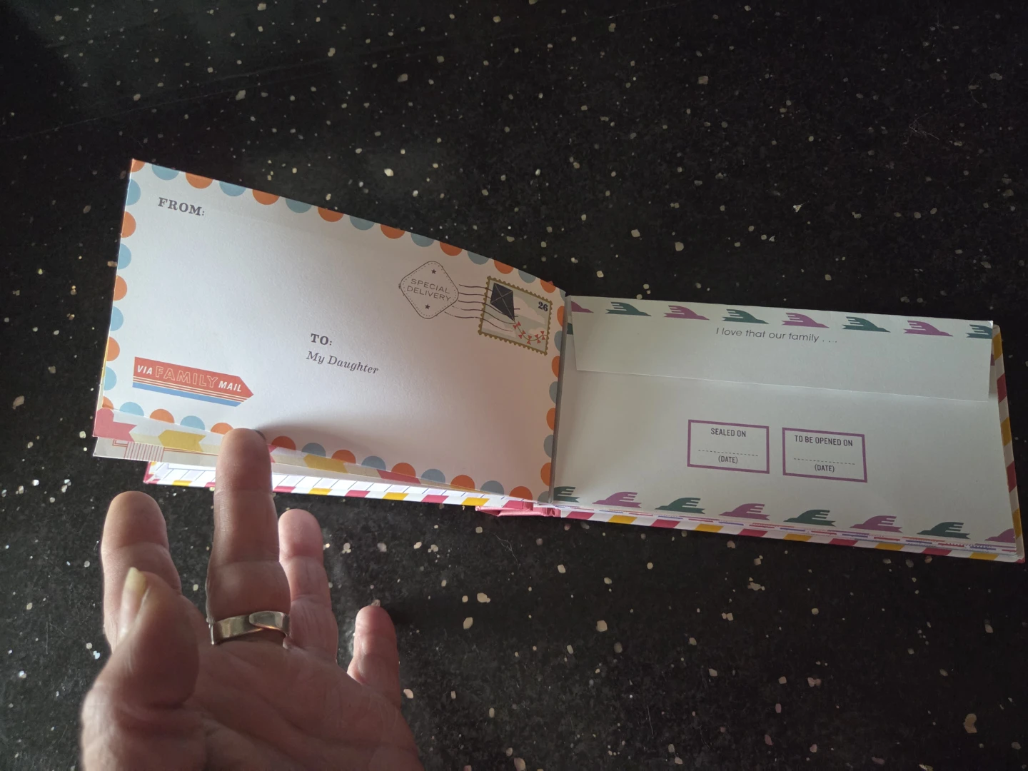 Letters to My Daughter Paper Time Capsule - photo 3