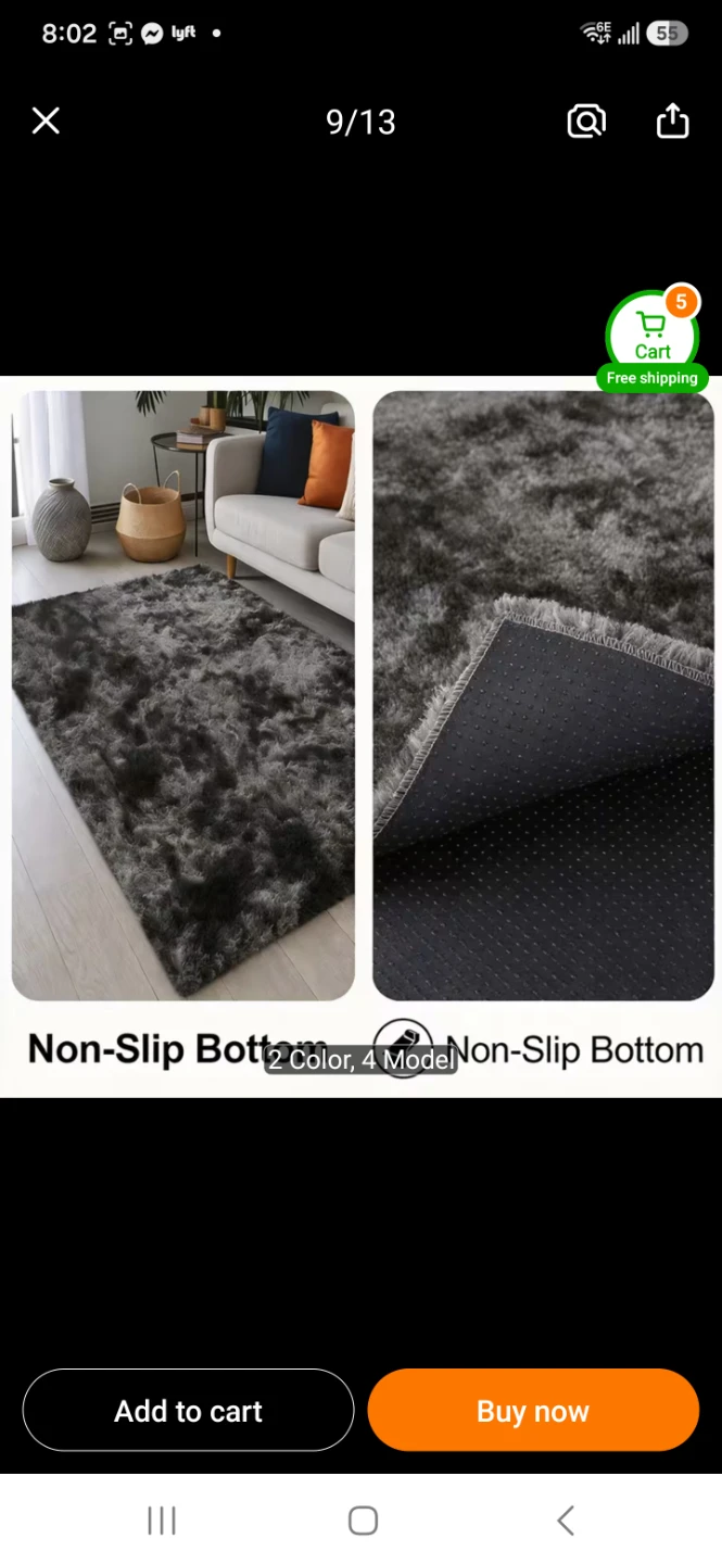 Fluffy rug - photo 2