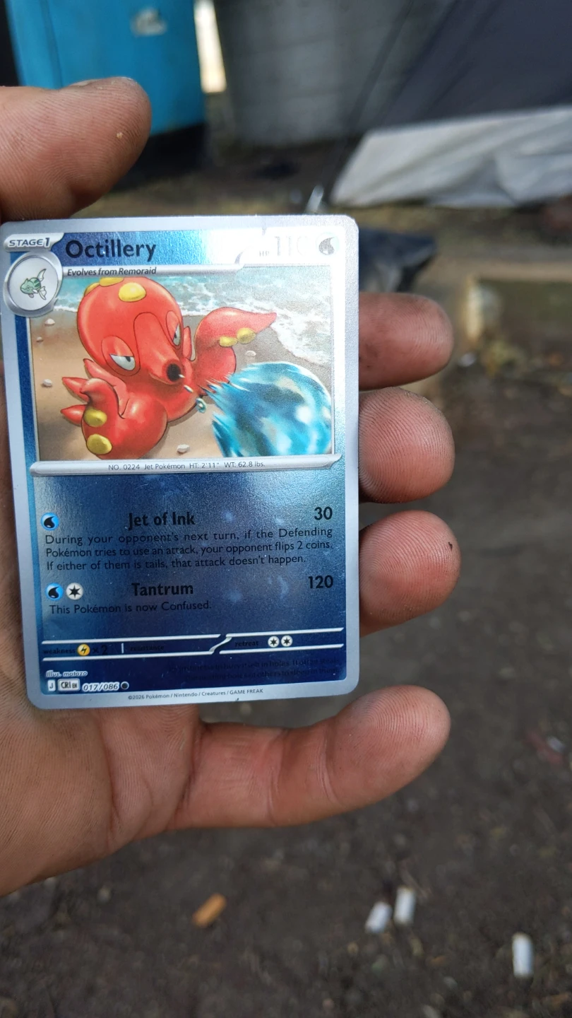 Octillery Stage 1 Pokemon Card - photo 2