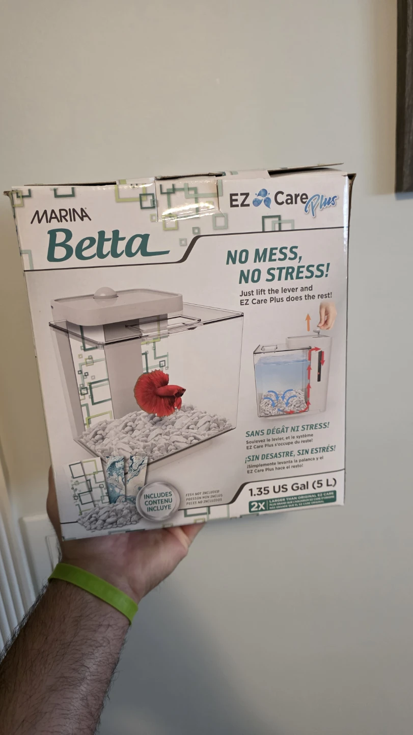 Marina Betta EZ Care Plus Fish Tank Kit