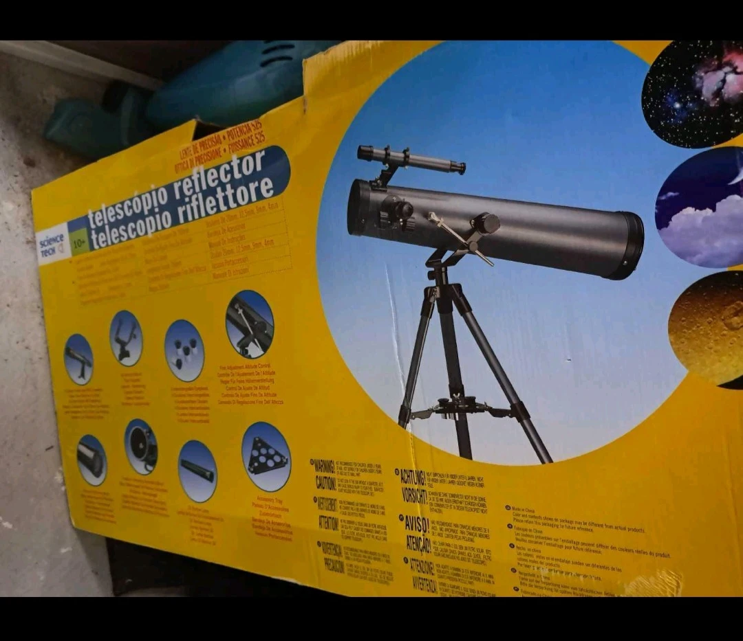 Science Tech Reflector Telescope